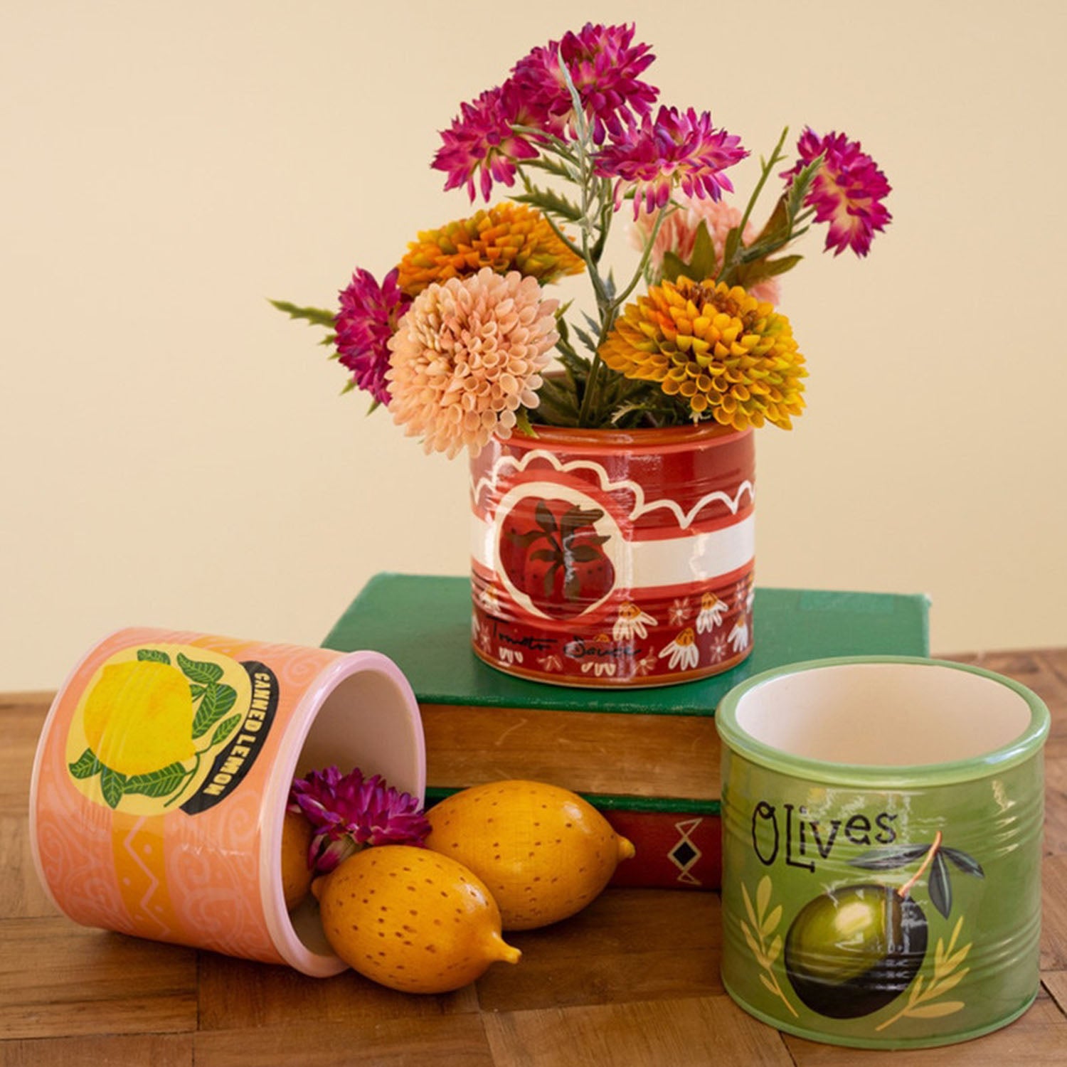 Canned Good Planter Set of 3