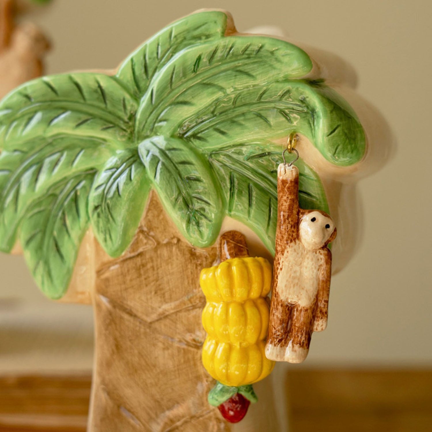 Palm Tree Vase Set of 2