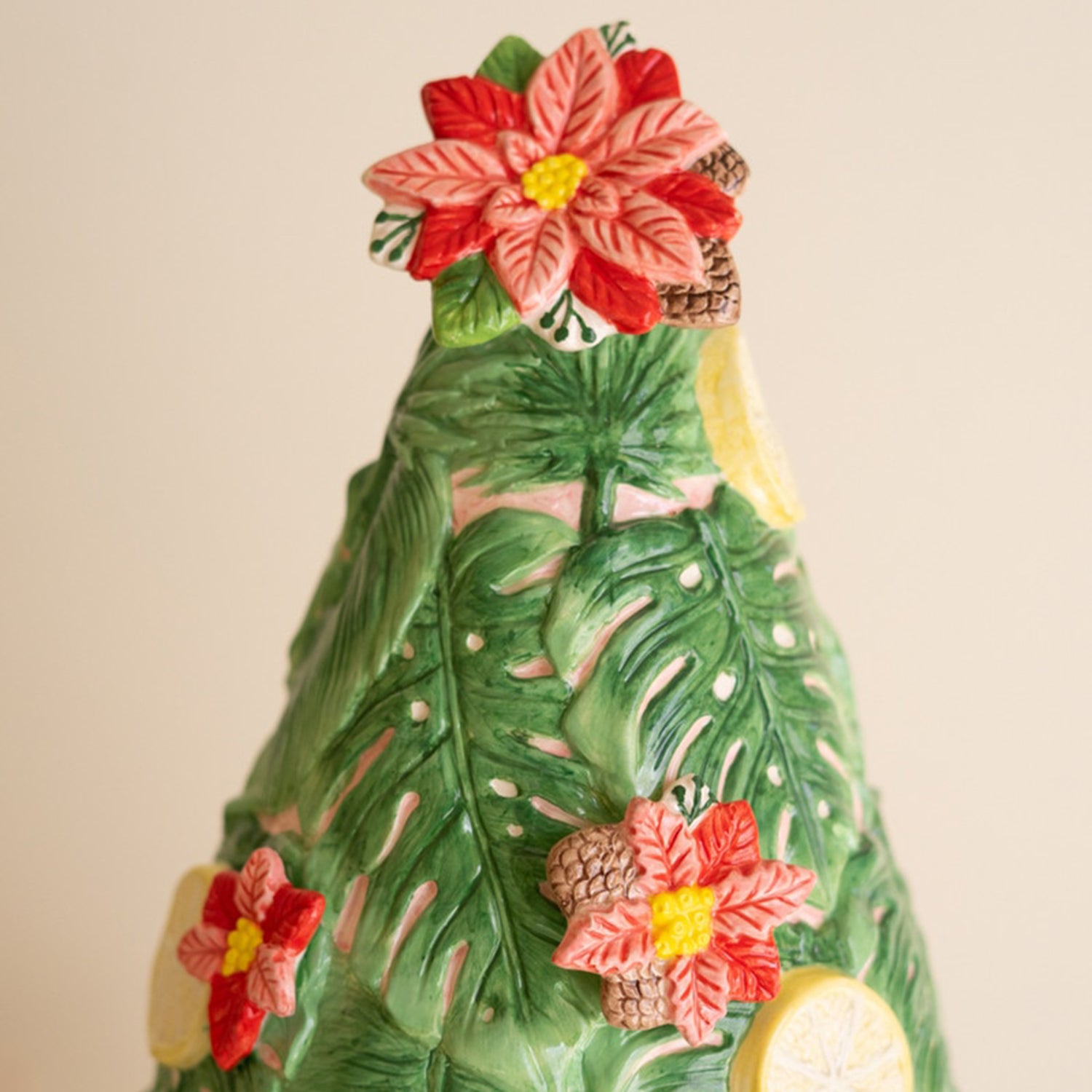 Ceramic Christmas Tree with Lemons
