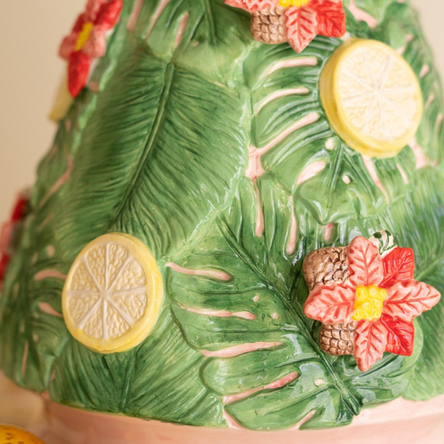 Ceramic Christmas Tree with Lemons