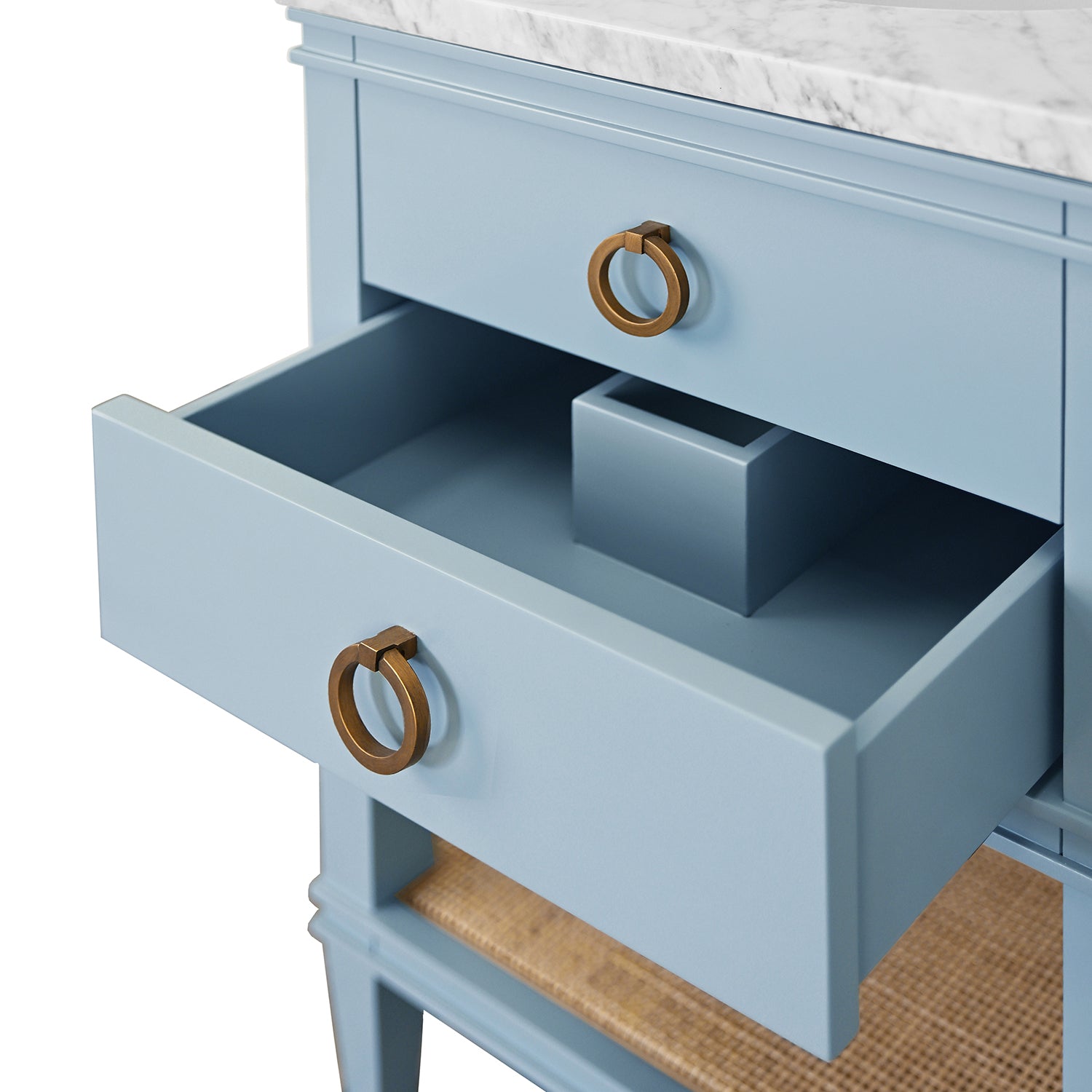 Worlds Away Cutler 24 Light Blue Bath Vanity