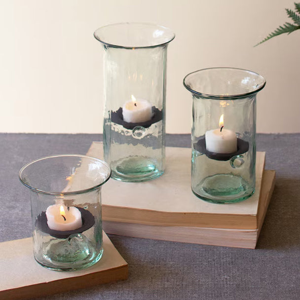 Cylinder Votive Set of 3