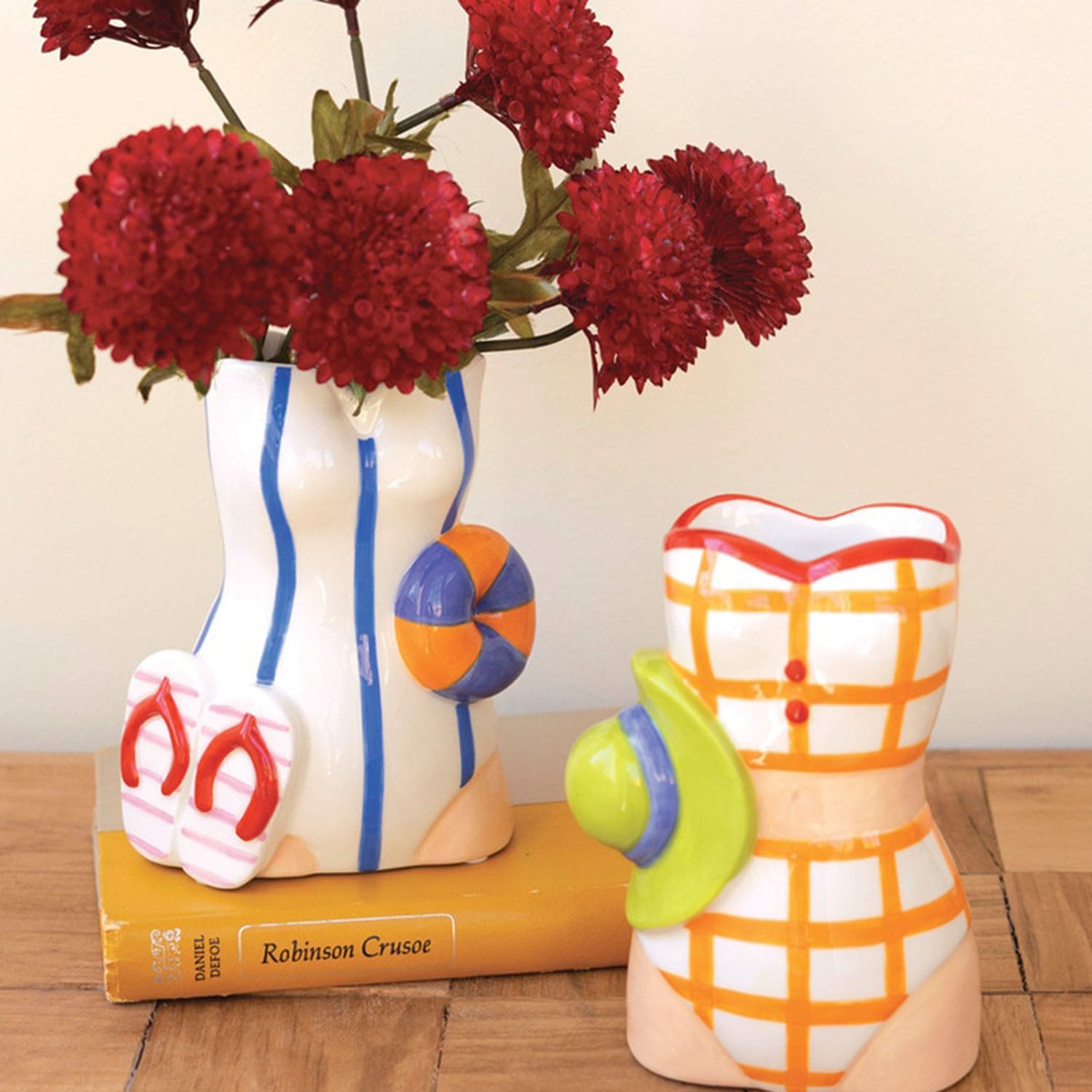 Swimsuit Vase Set of 2
