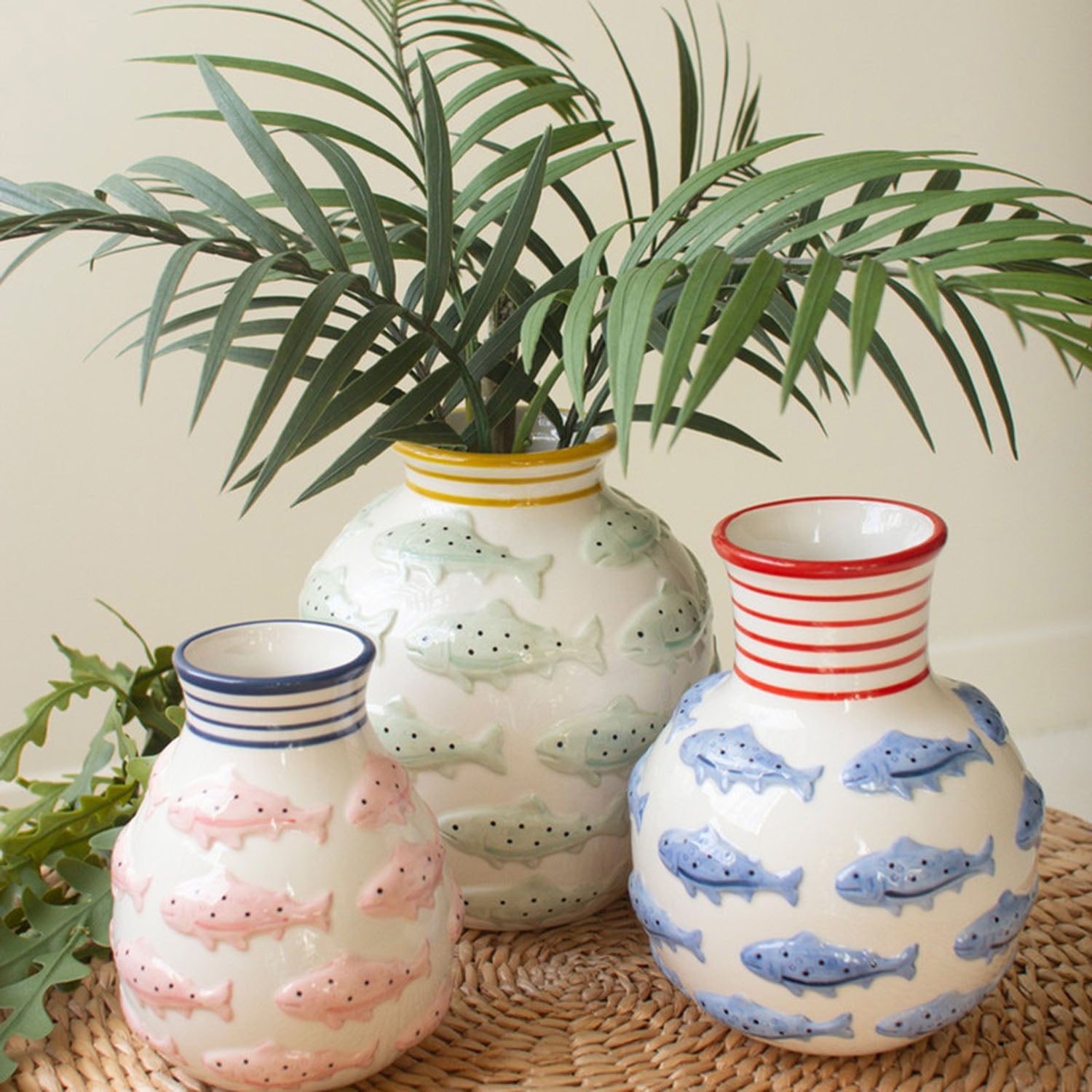 Fish Vase Set of 3