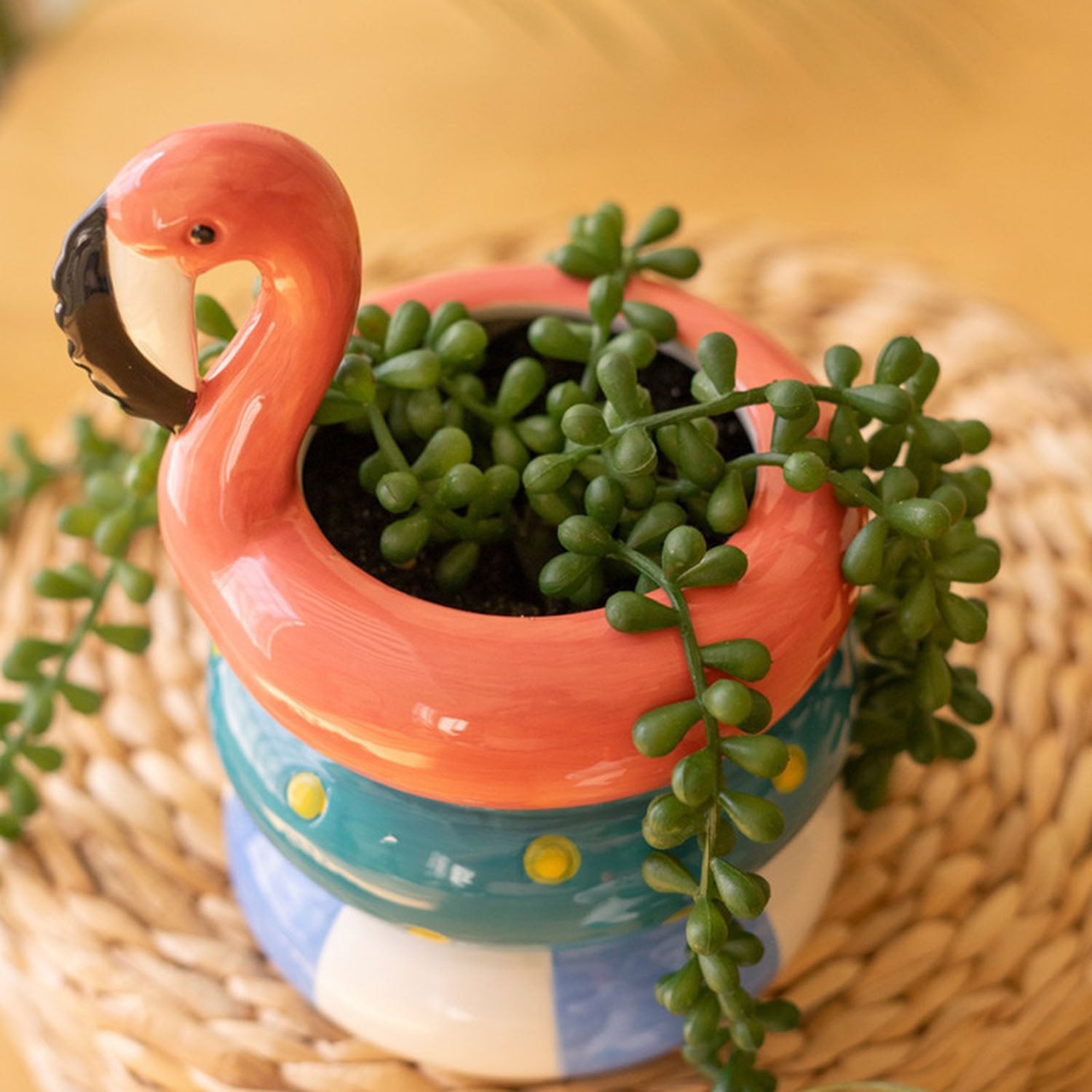 Flamingo and Unicorn Floatie Vase Set of 2