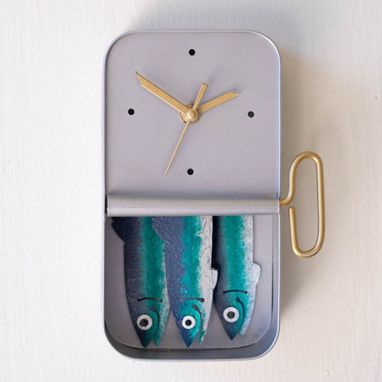 Sardines Wall Clock