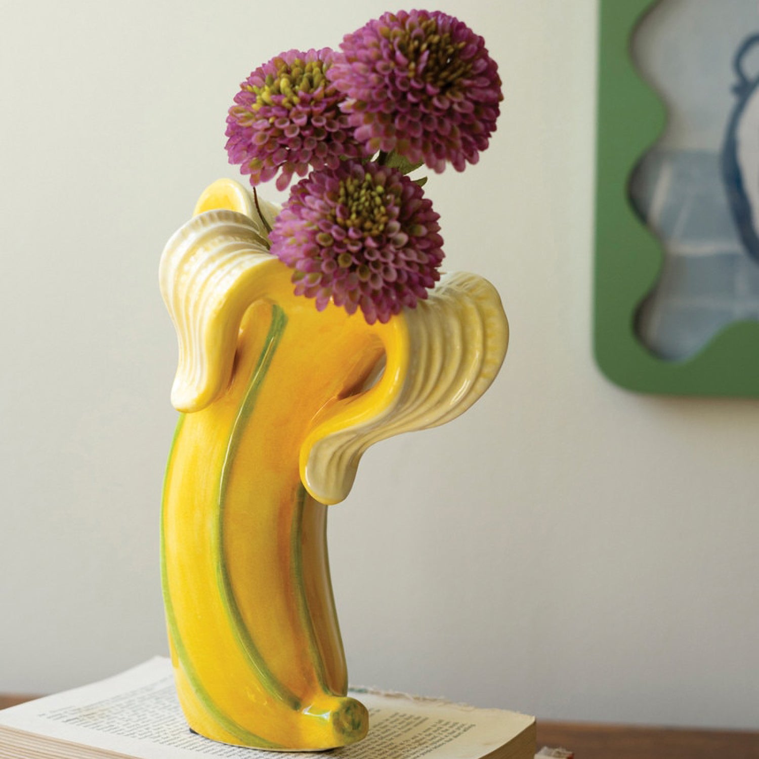 Ceramic Banana Vase