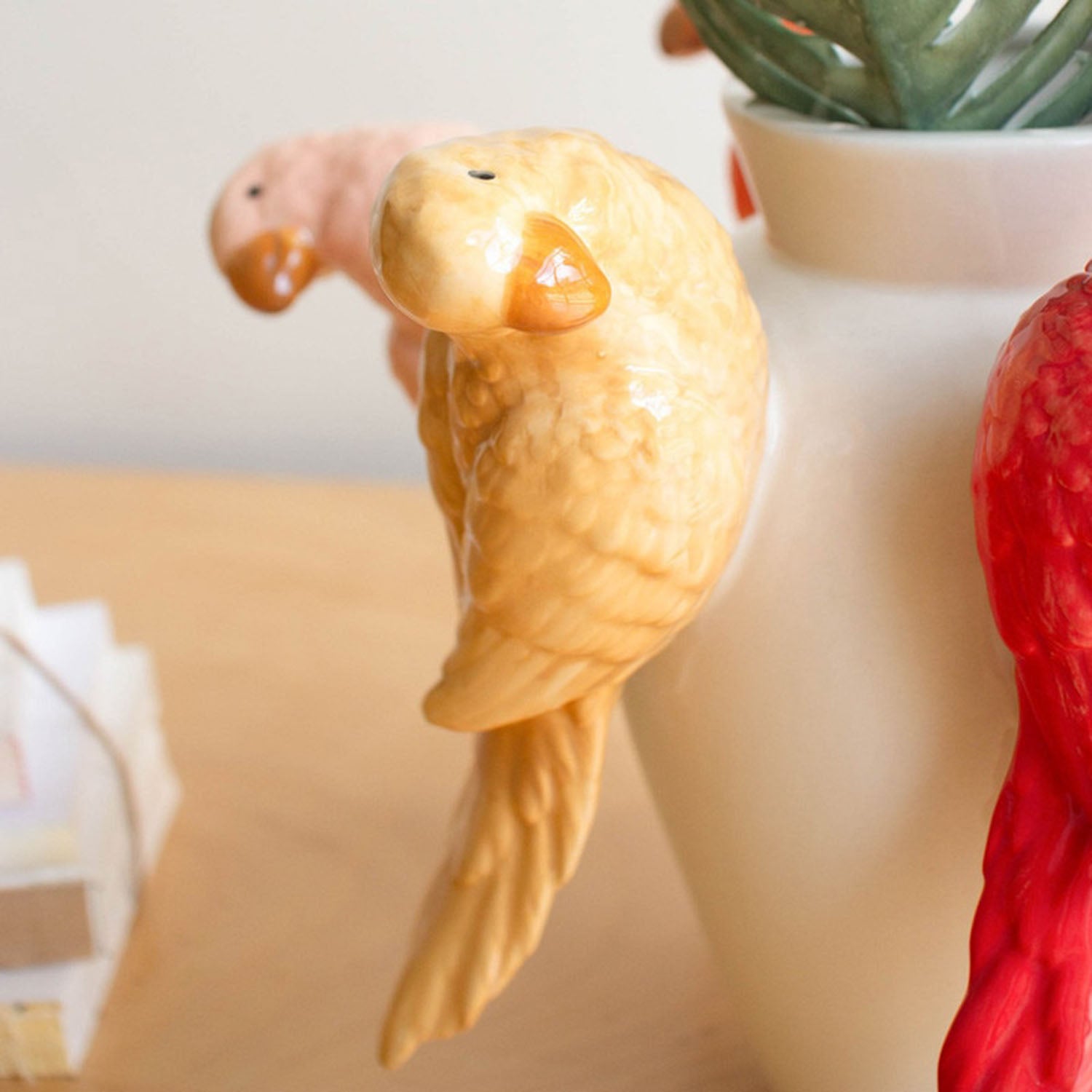 Parrots Vase