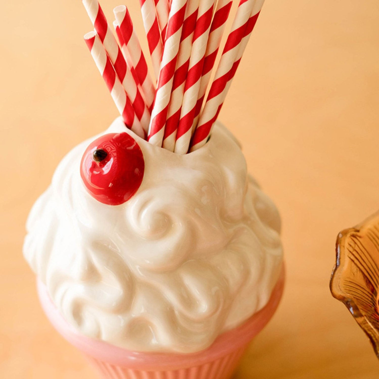 Pink Cupcake Vase
