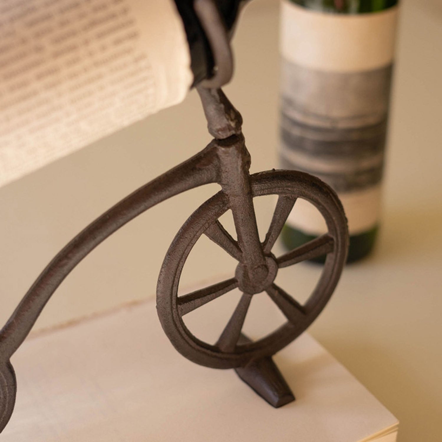 Bicycle Wine Bottle Holder