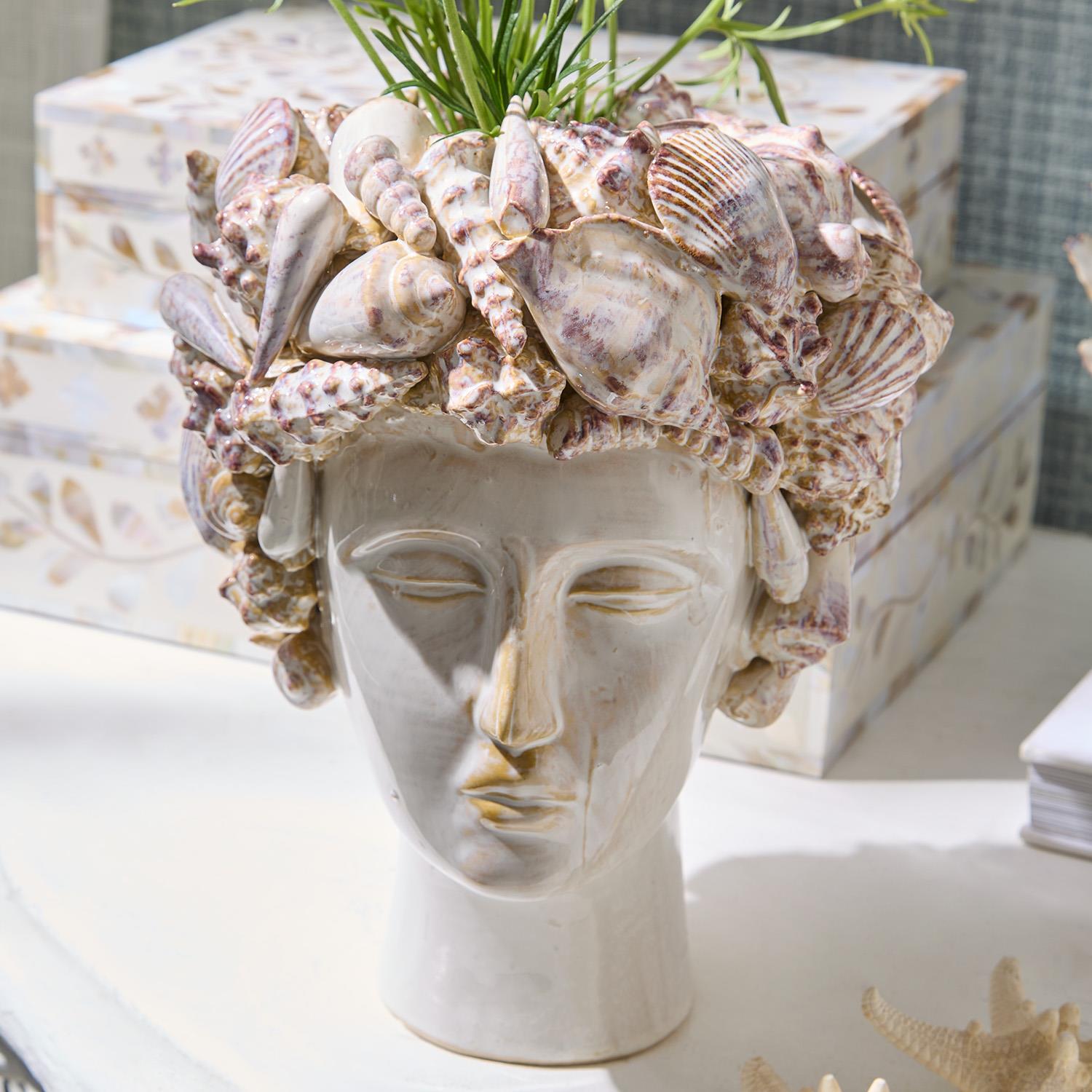 Shell Head Planter