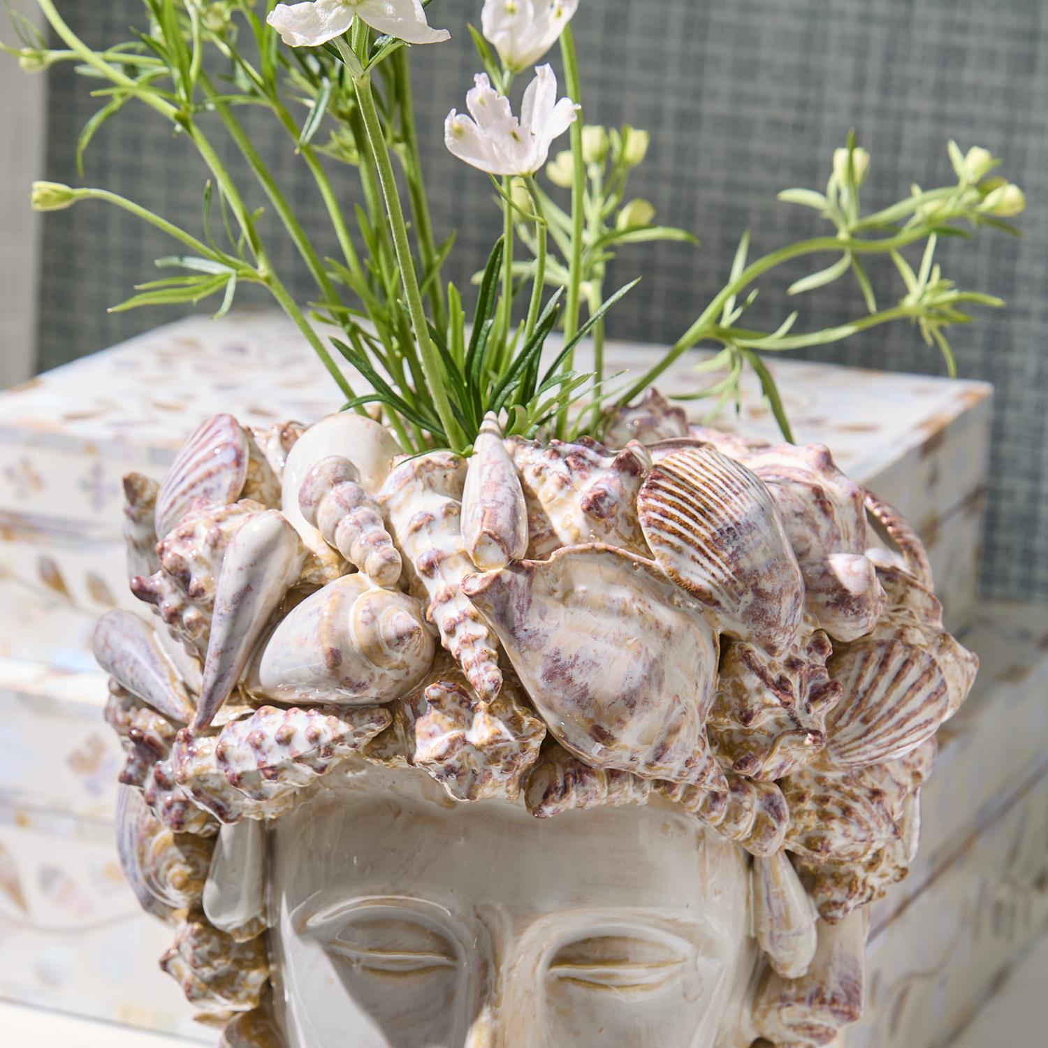 Shell Head Planter