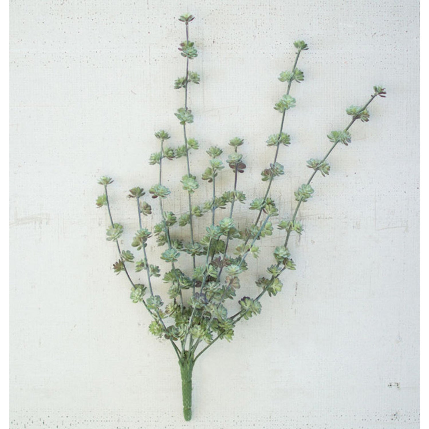 Succulent Bush Faux Plant Stem Set of 6