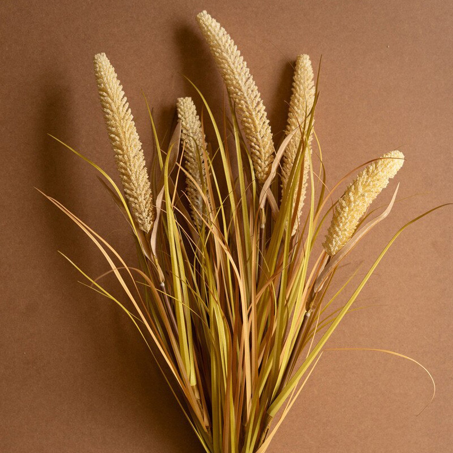 Golden Ginkgo Faux Plant Stem Set of 6