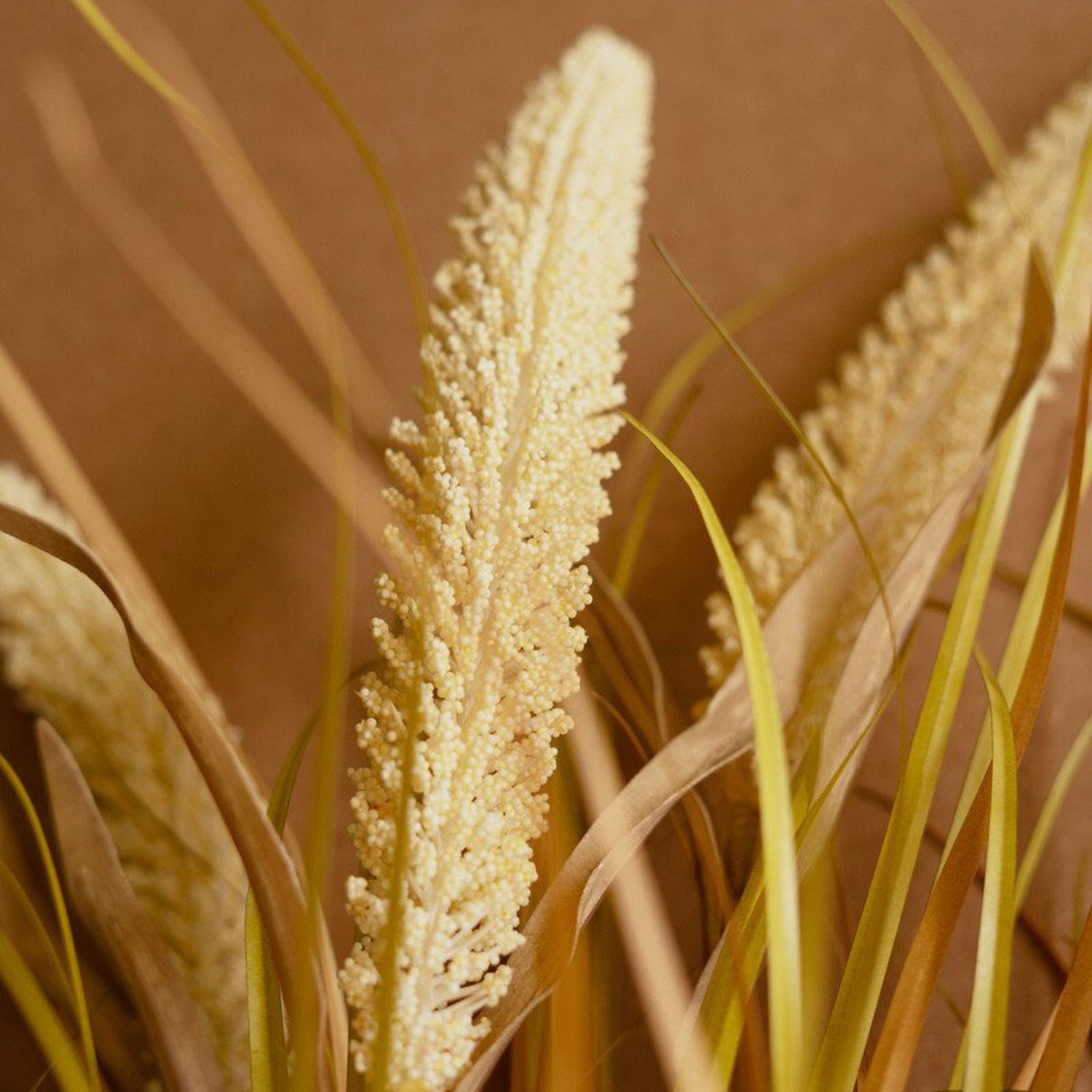 Golden Ginkgo Faux Plant Stem Set of 6