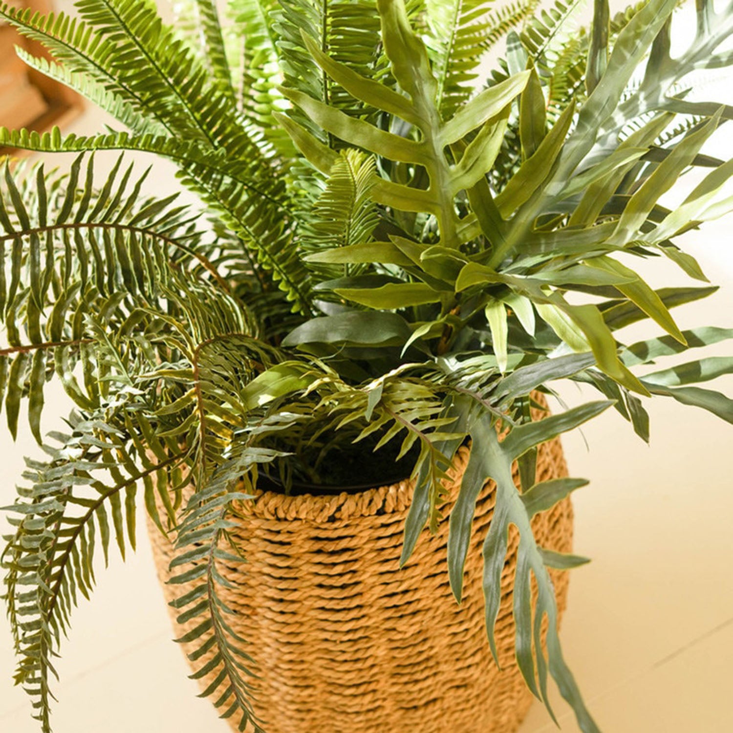 Mixed Fern Potted Faux Plant