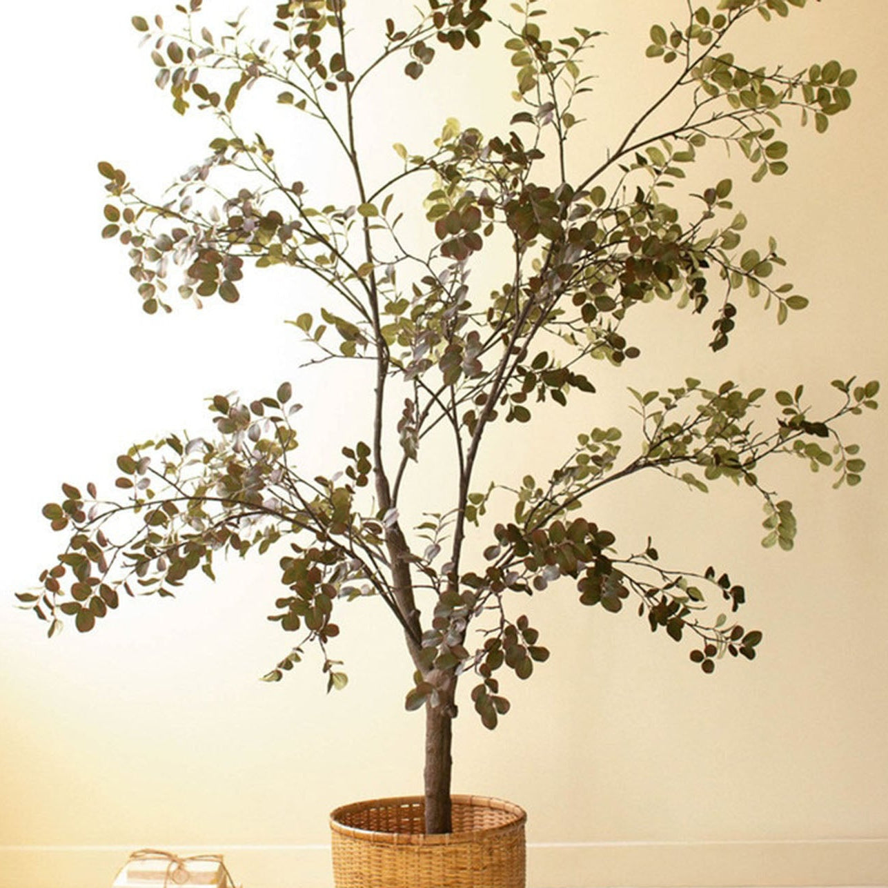 Crepe Myrtle Potted Faux Tree