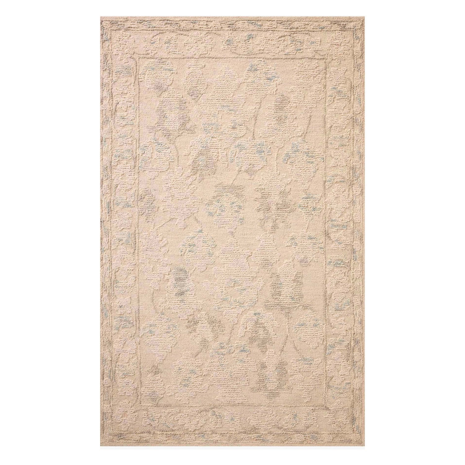Loloi Cynthia Ivory/Sky Hand Tufted Rug