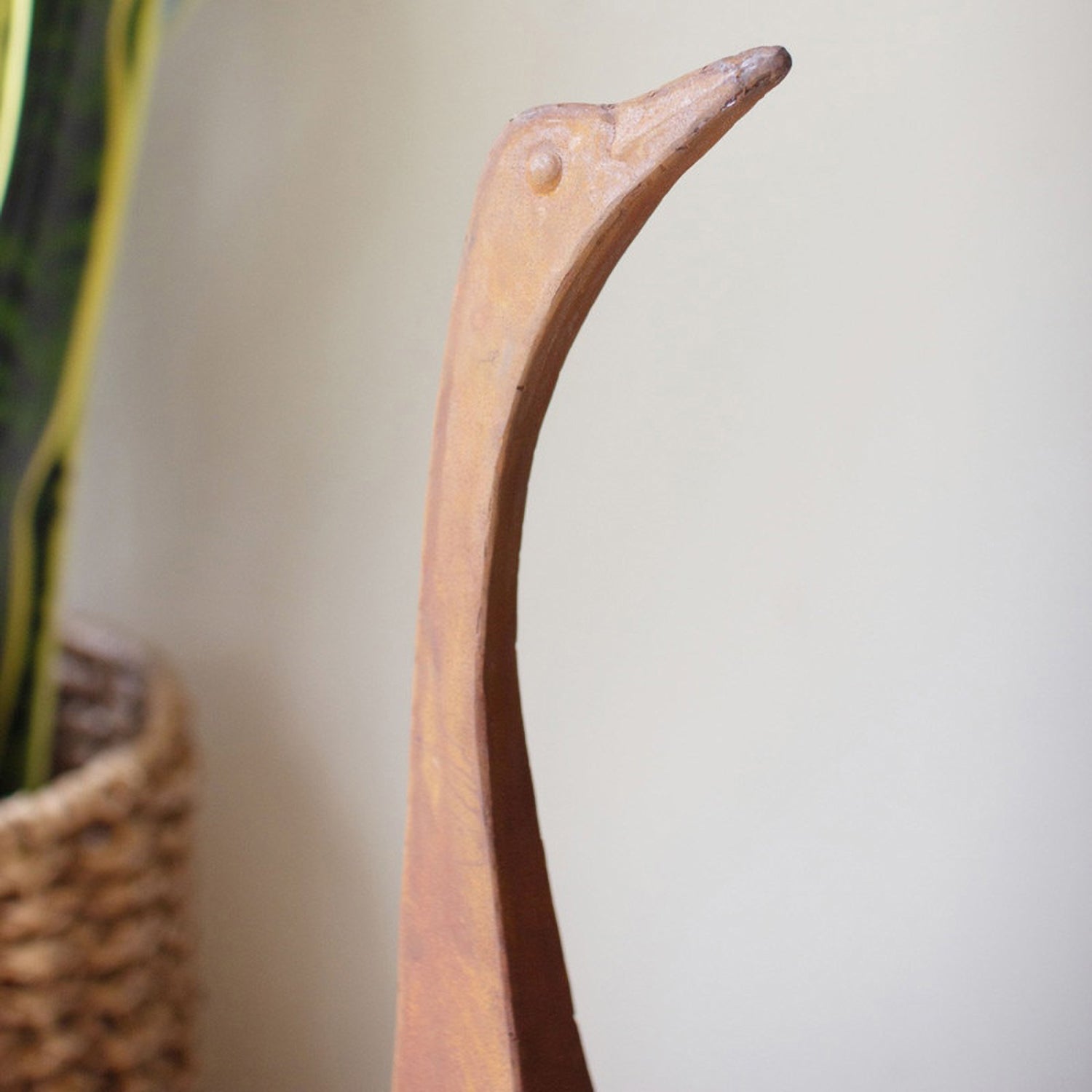 Rustic Metal Geese Set of 3