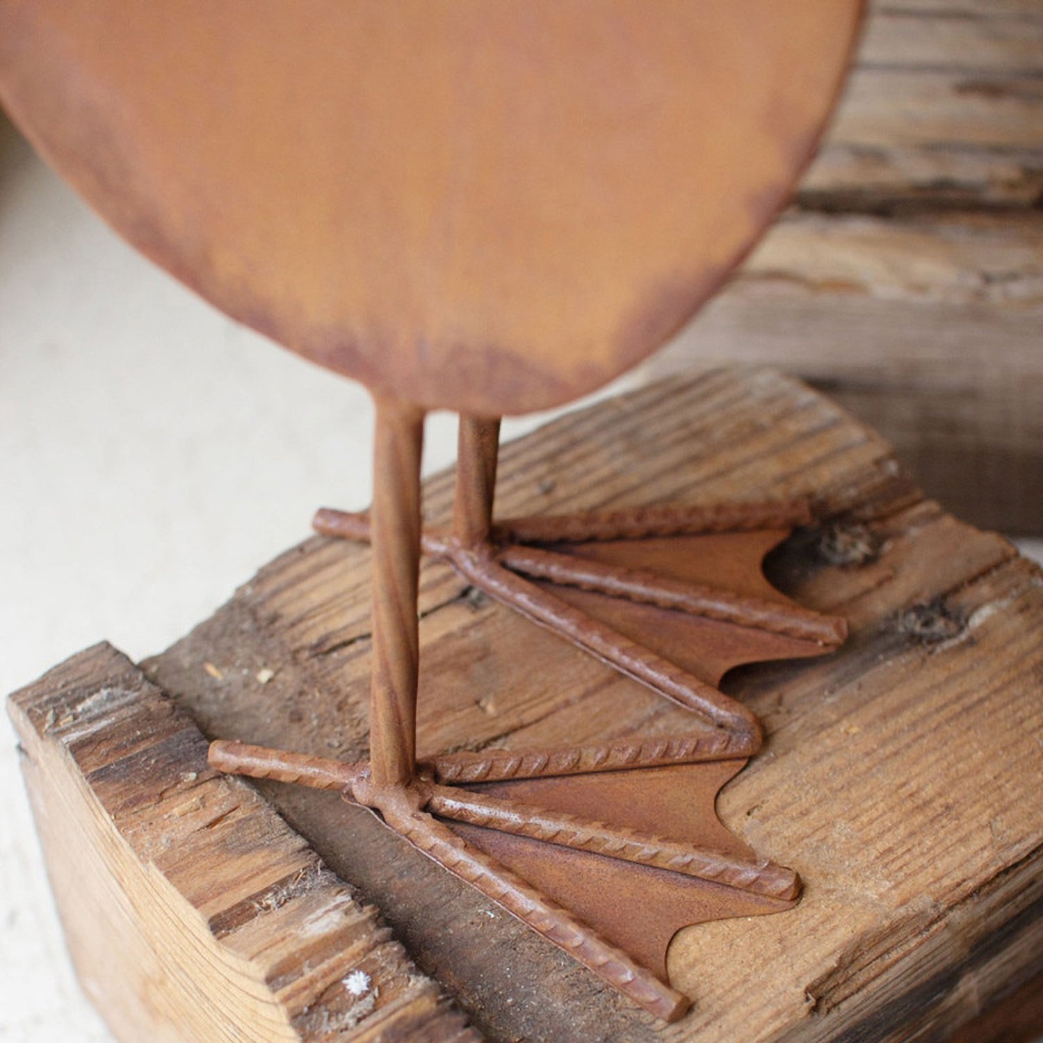 Rustic Metal Geese Set of 3