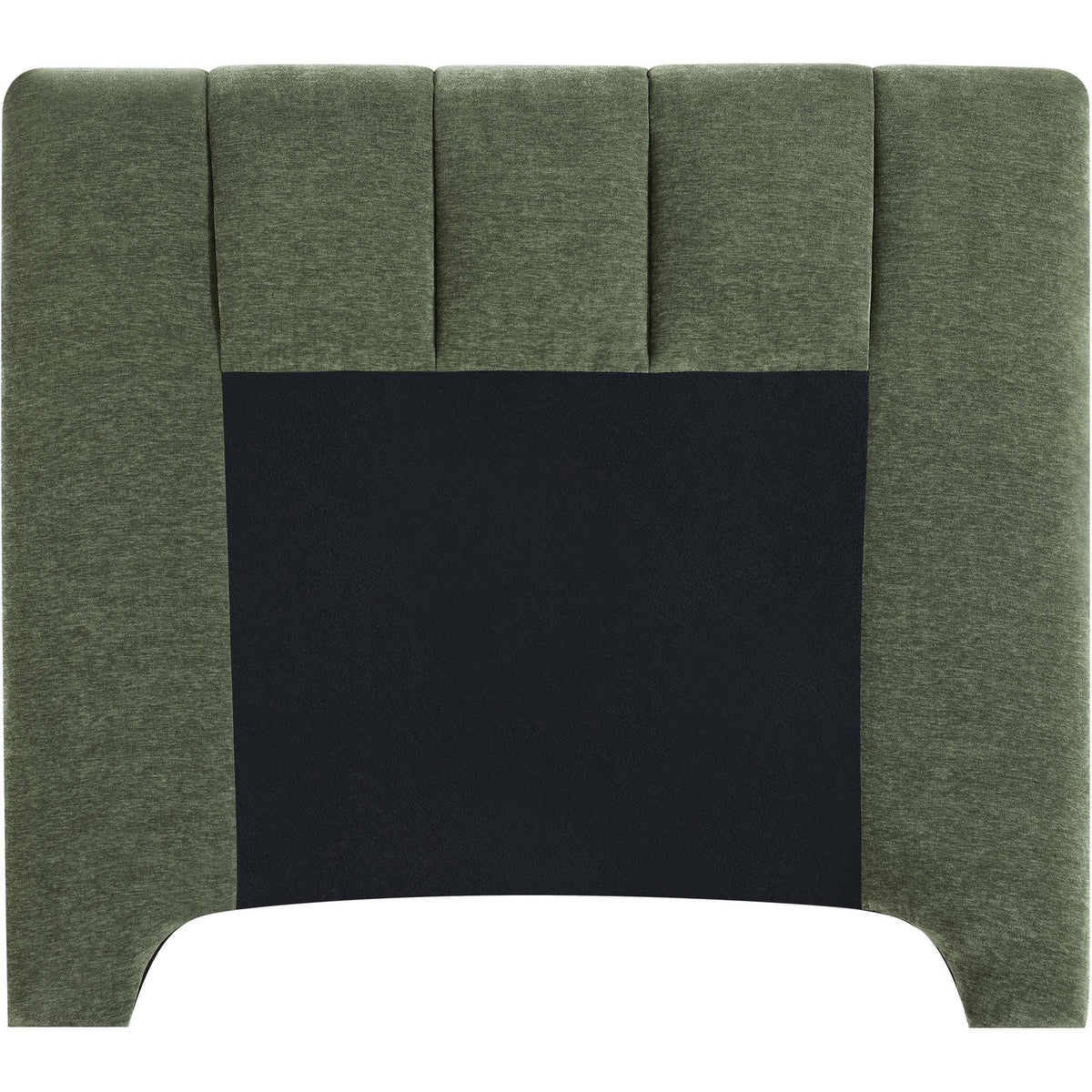 Camila Green Chenille Fabric Upholstered Bed