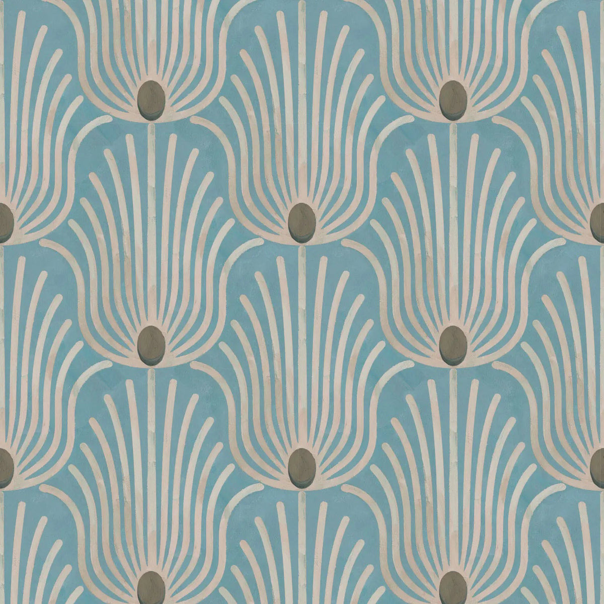 Mitchell Black Carlyle Feather Wallpaper