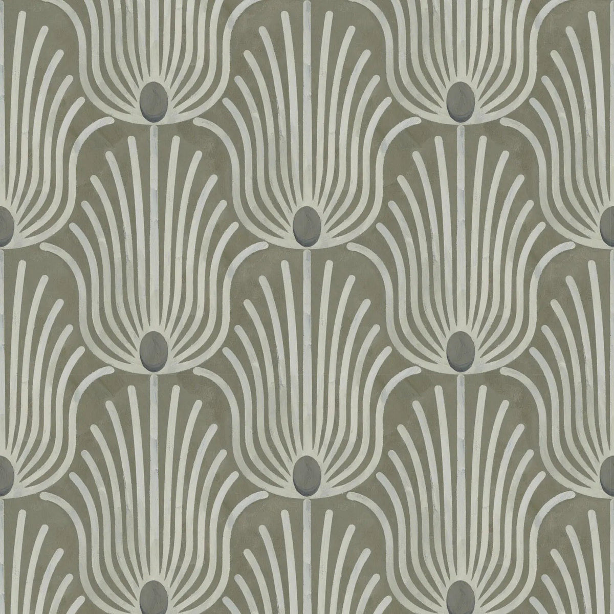 Mitchell Black Carlyle Feather Wallpaper
