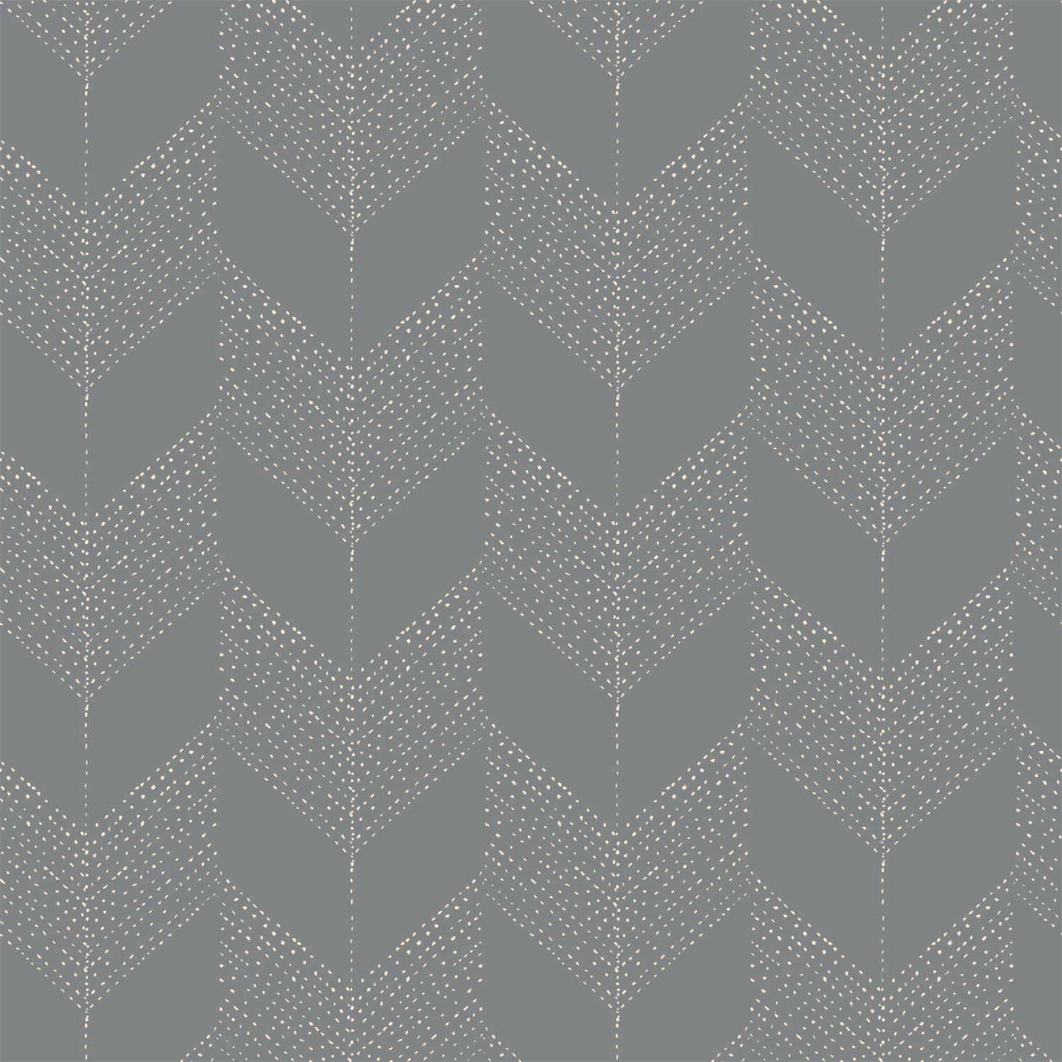 Mitchell Black Chevron Wallpaper
