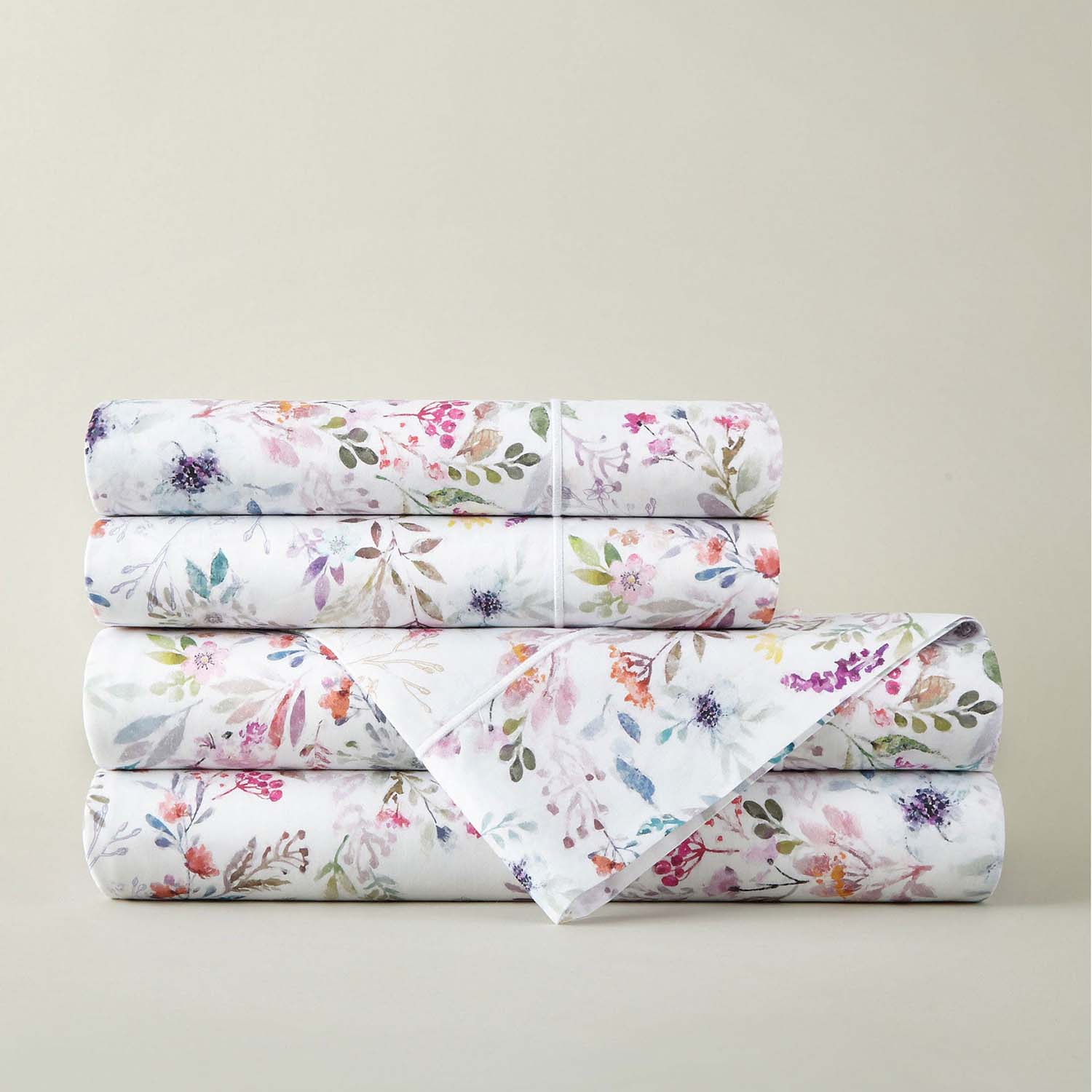 Peacock Alley Chloe Floral Percale Sheet Set