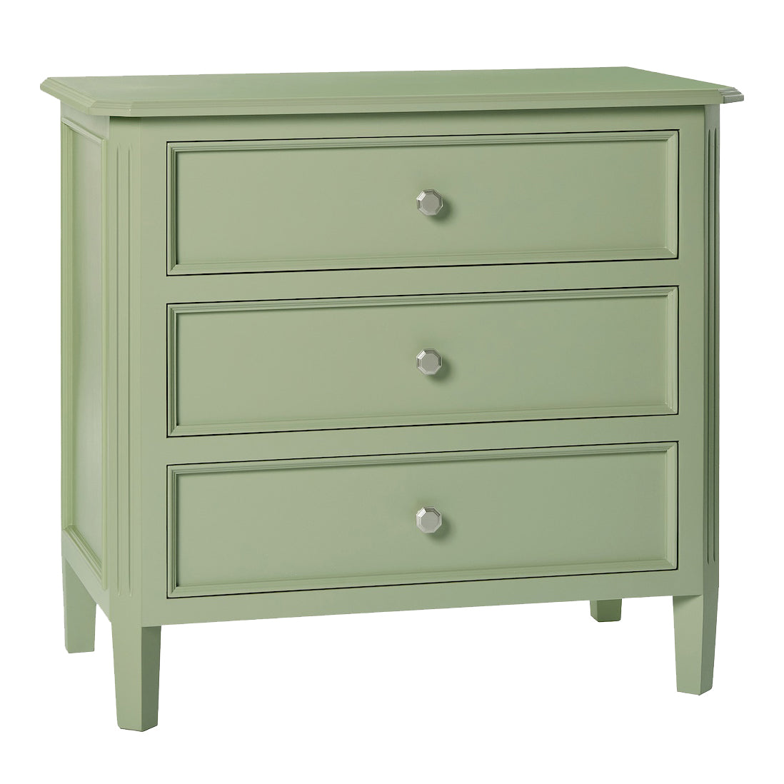 Redford House Clara 3 Drawer Nightstand Set of 2