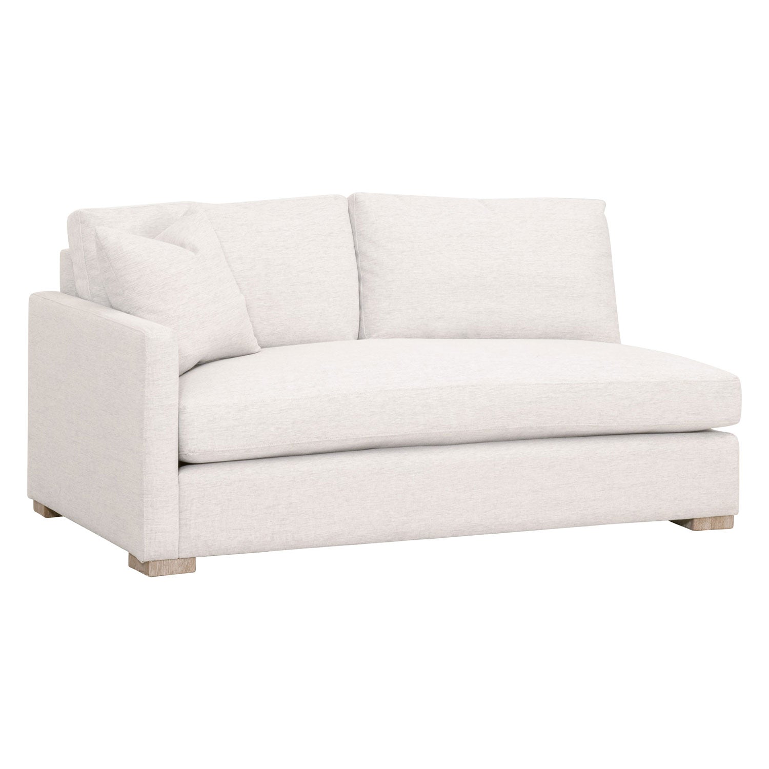 Clara Modular 2-Seat Left Slim Arm Sofa