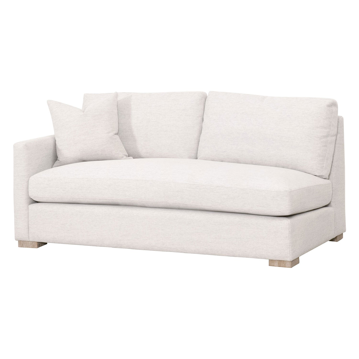 Clara Modular 2-Seat Left Slim Arm Sofa