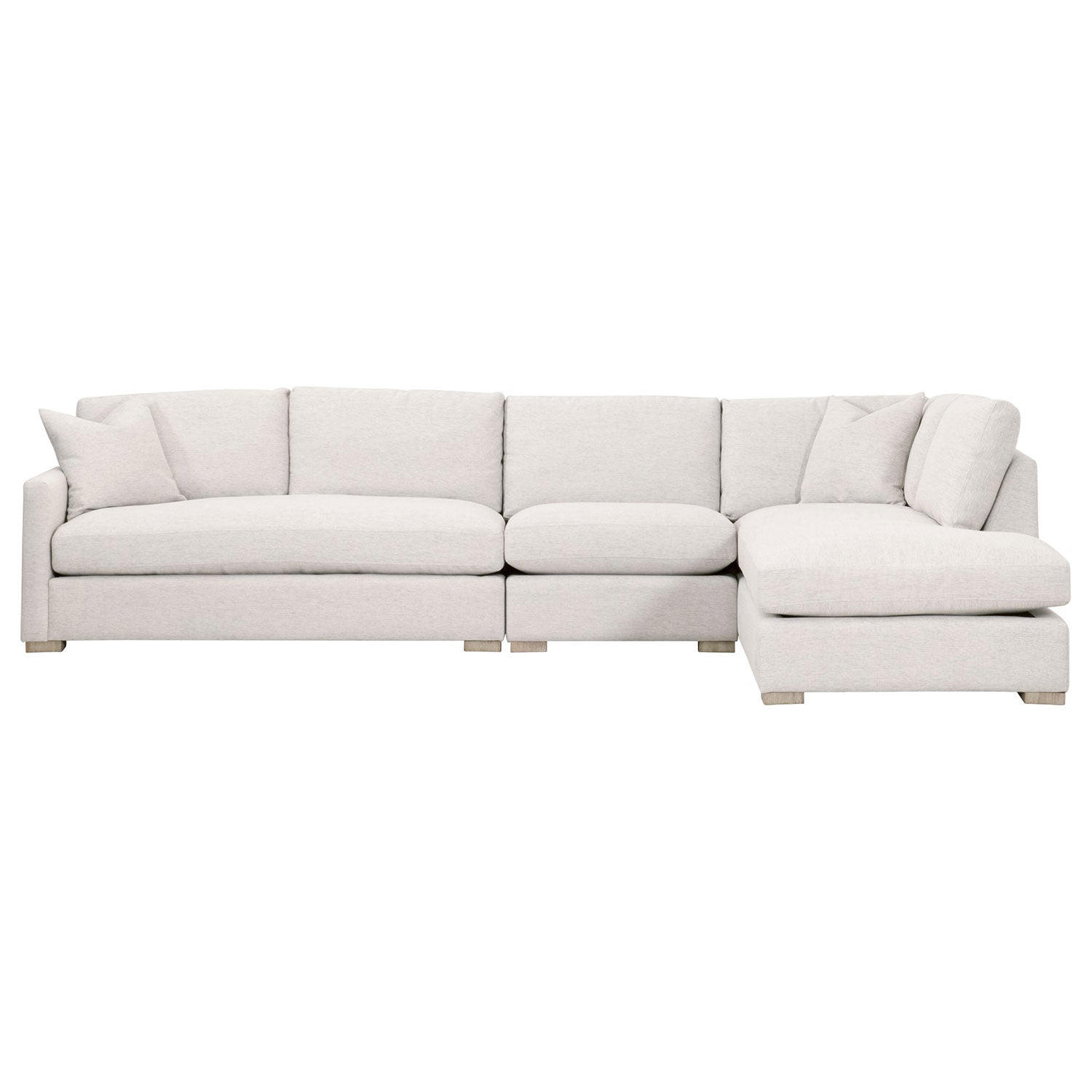 Clara Modular 2-Seat Left Slim Arm Sofa