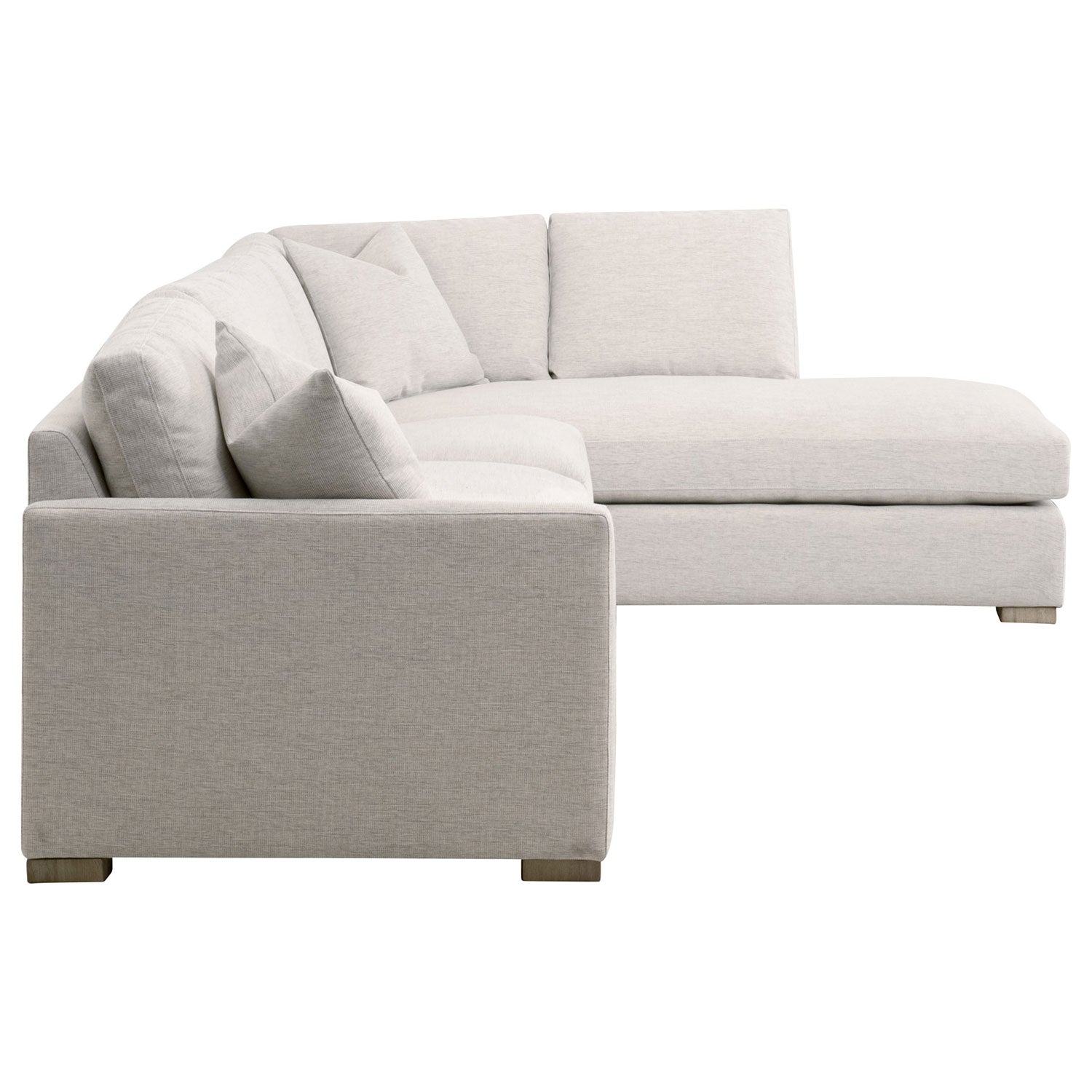 Clara Modular 2-Seat Left Slim Arm Sofa