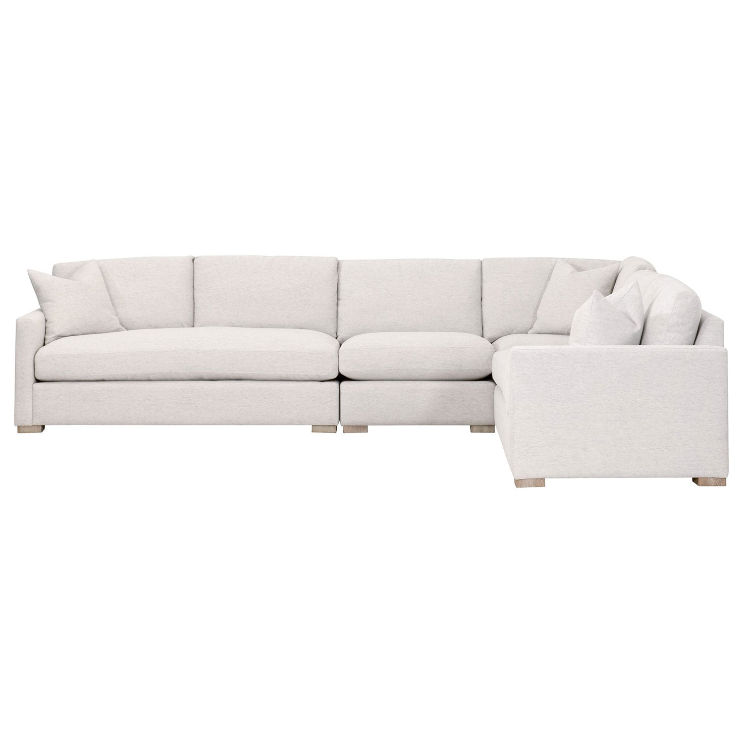 Clara Modular 2-Seat Left Slim Arm Sofa