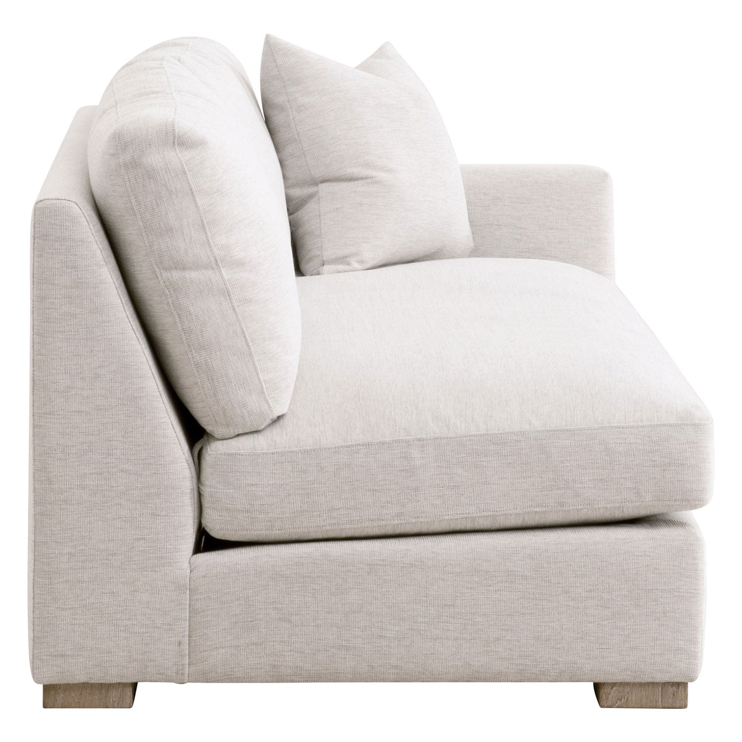 Clara Modular 2-Seat Right Slim Arm Sofa