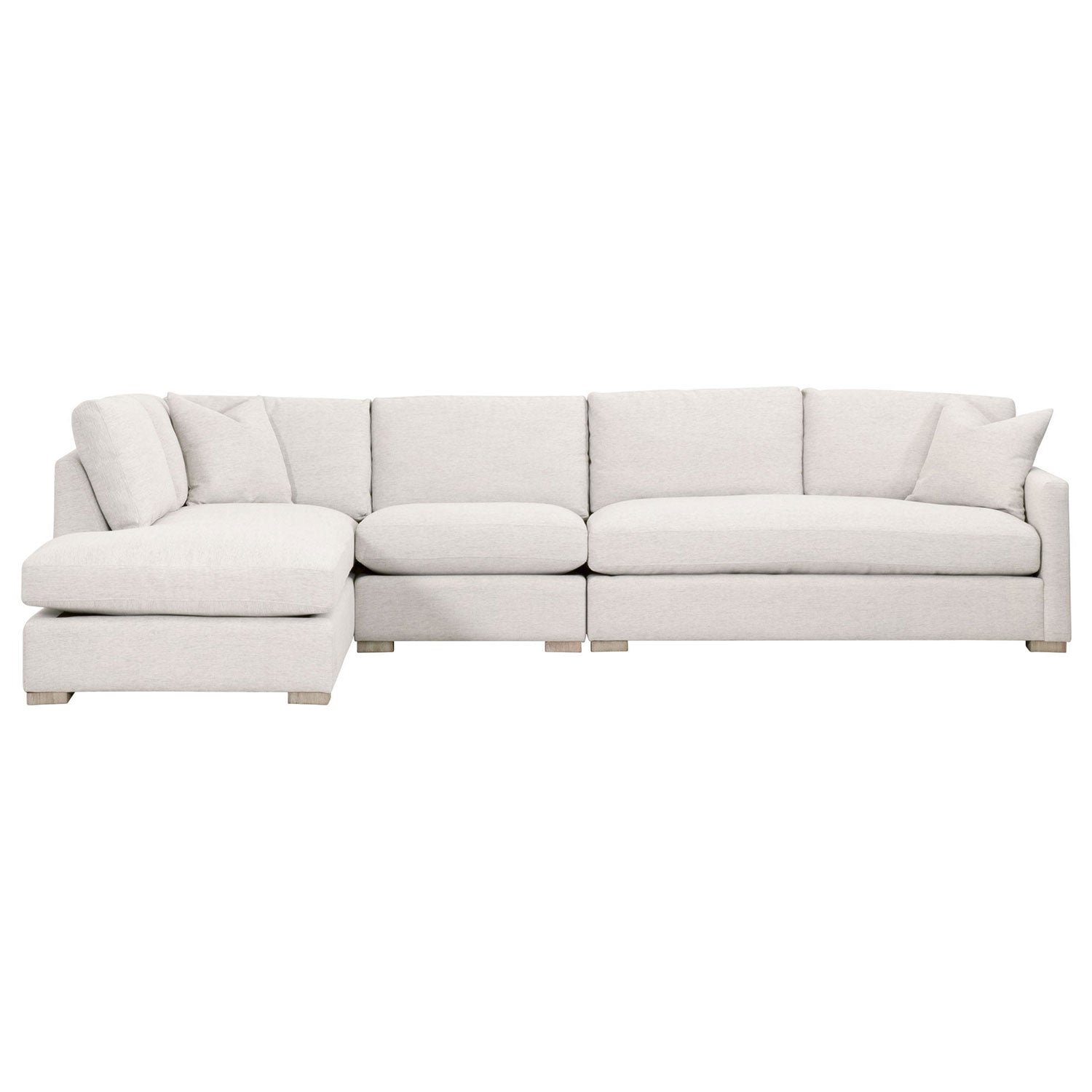 Clara Modular 2-Seat Right Slim Arm Sofa