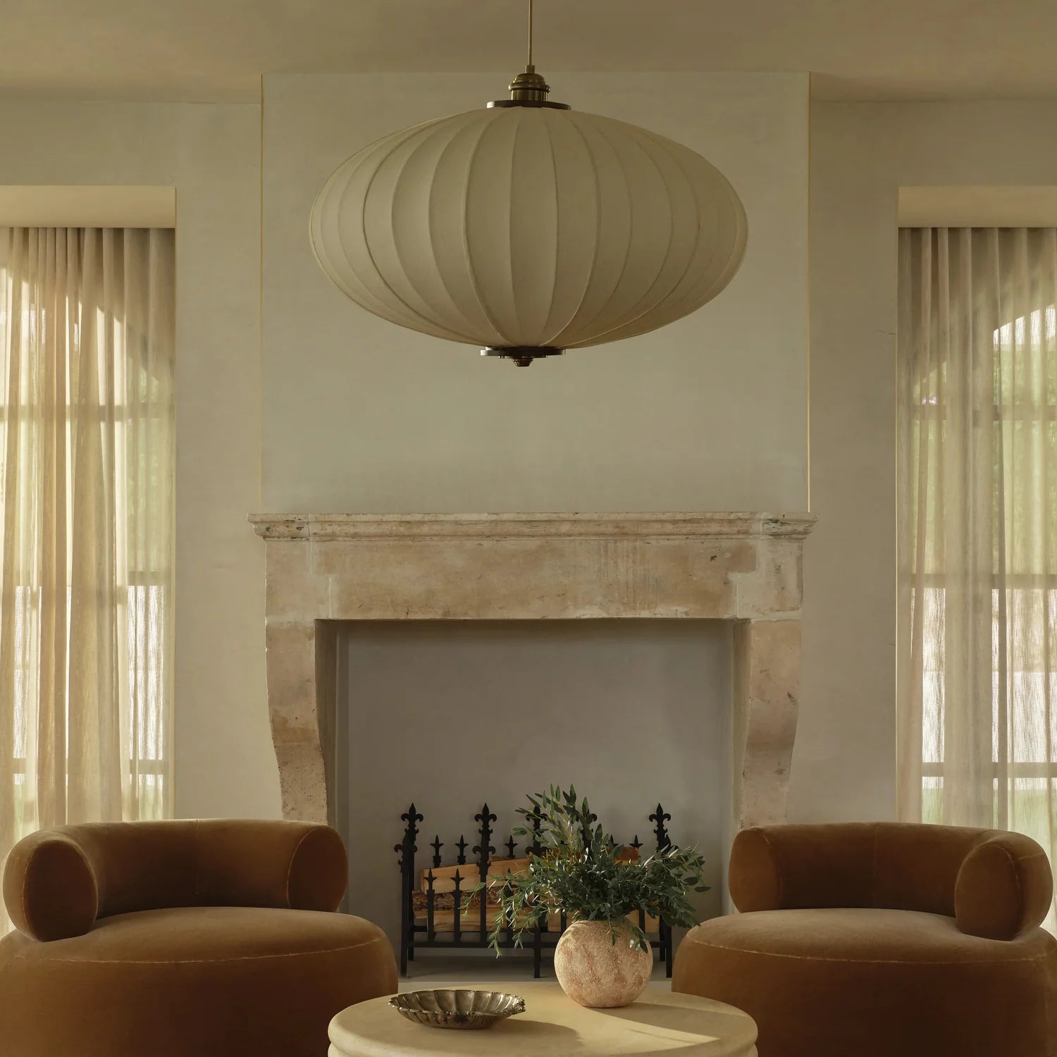 Button Atelier x Co. House Designs Plaza Pendant