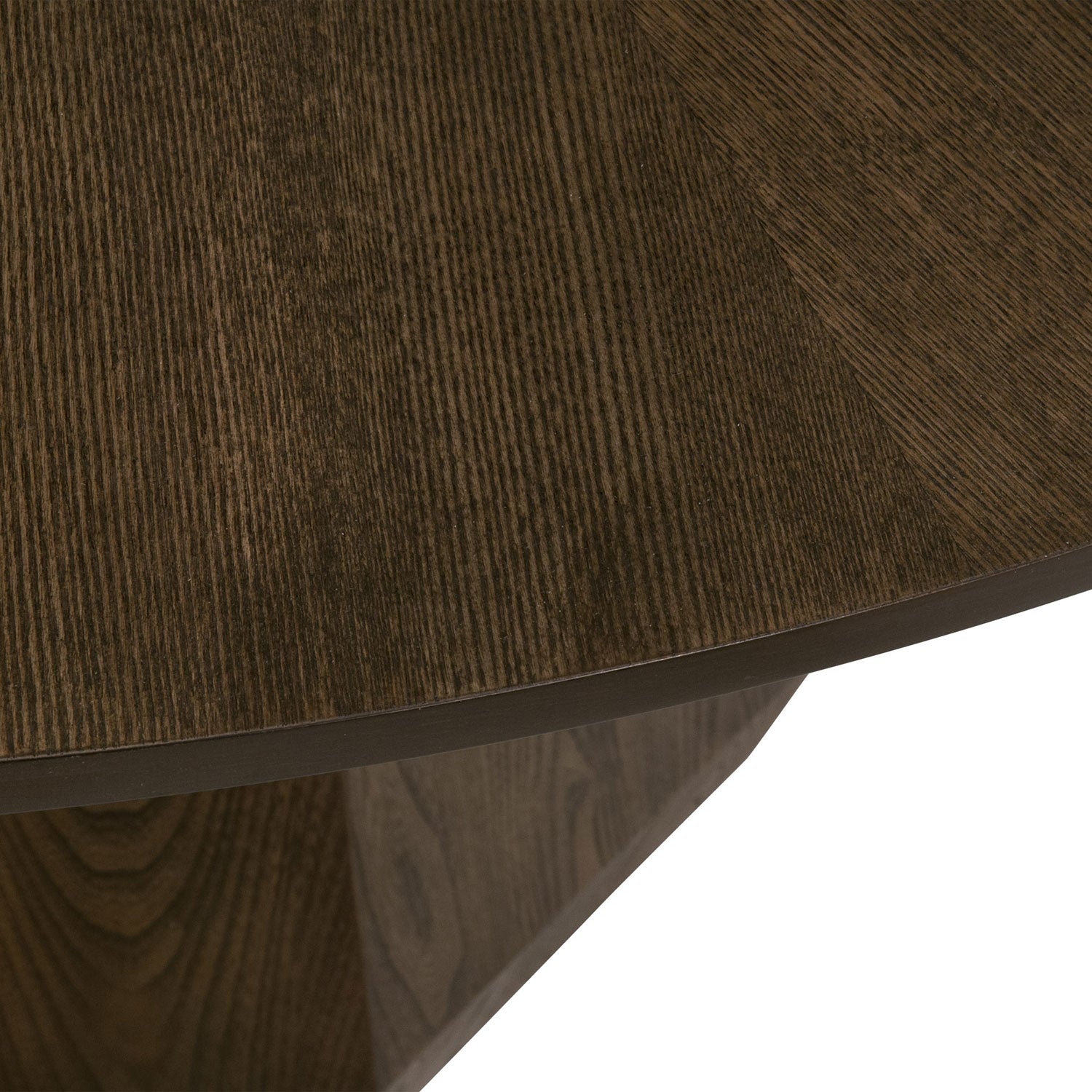 Coulter Brown Ash Round Dining Table