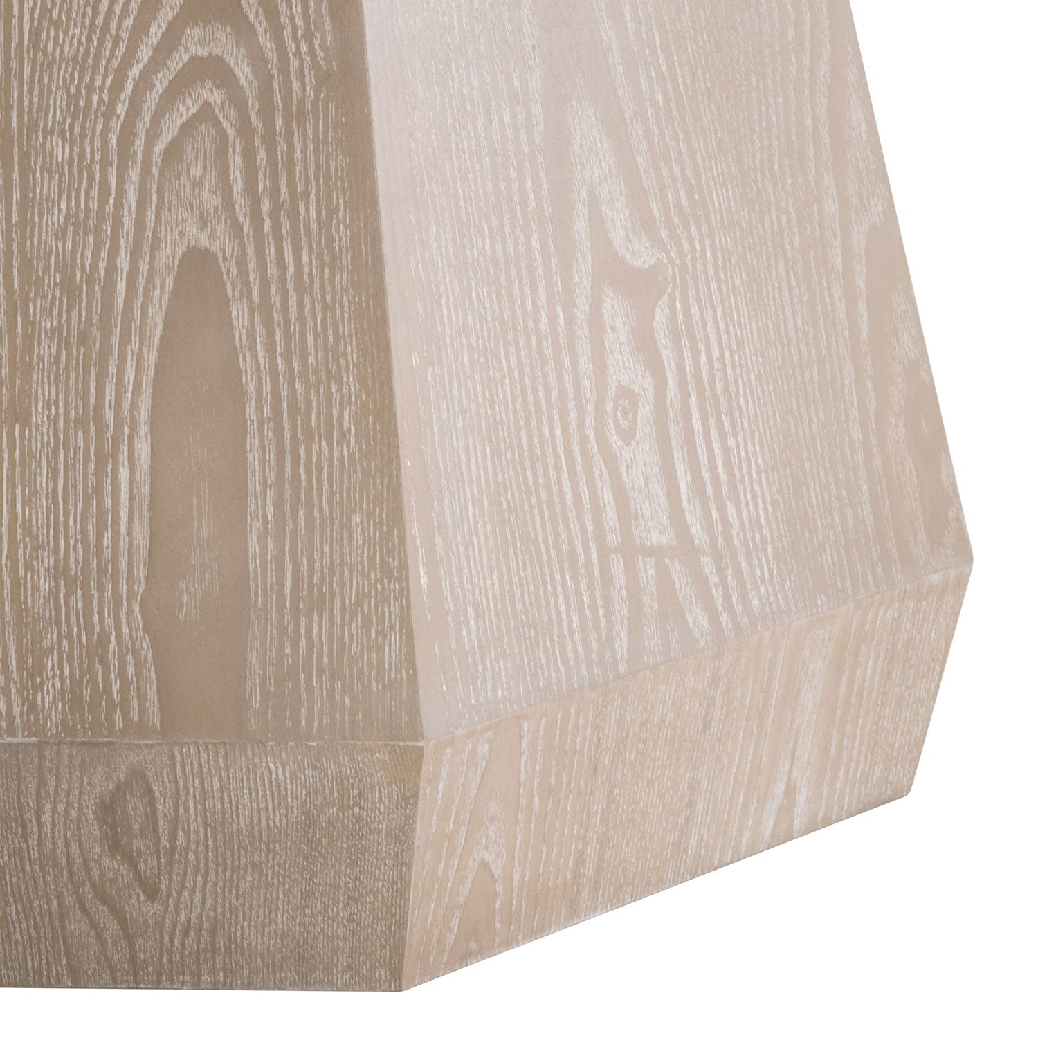 Coulter Natural Gray Round Dining Table