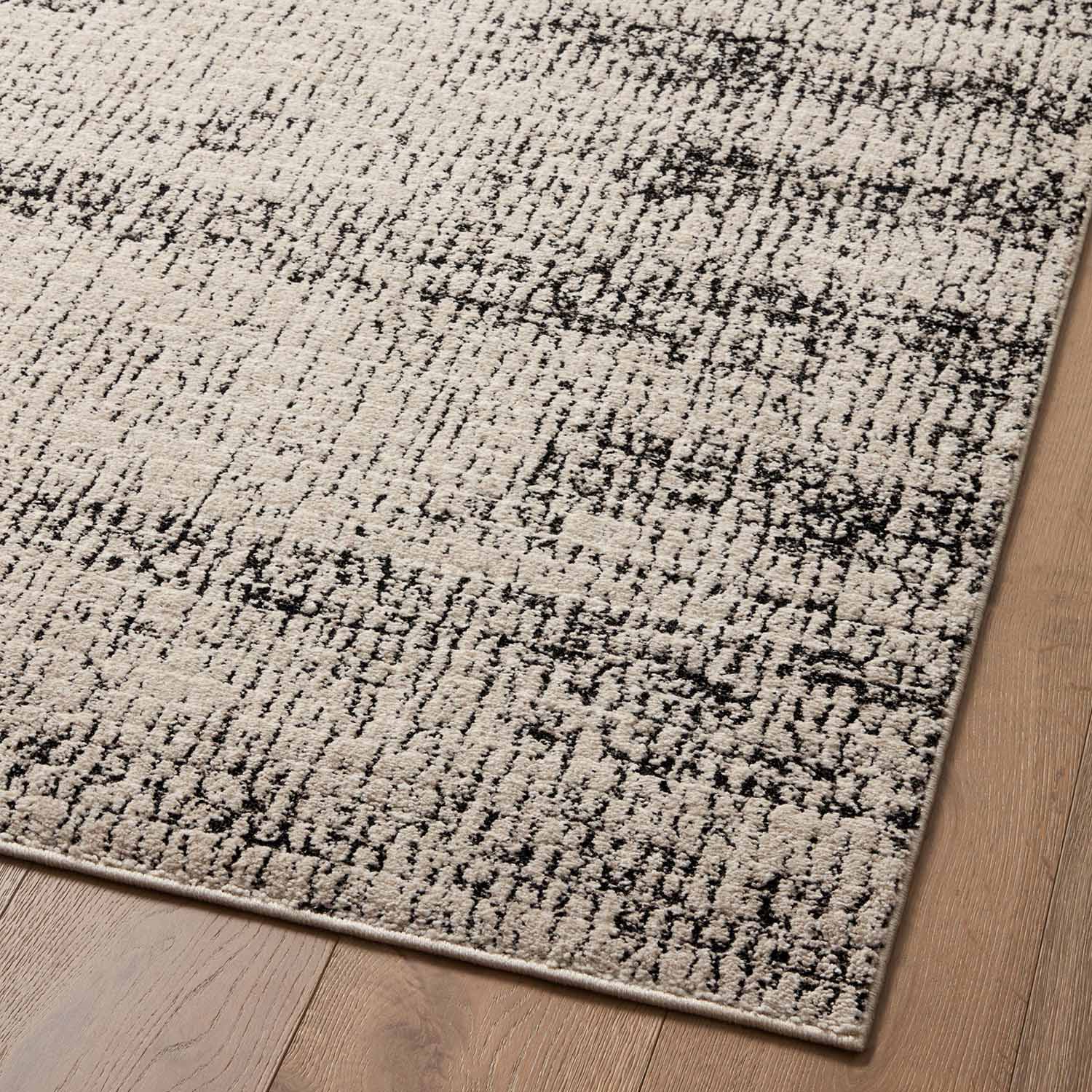 Loloi Darby Oatmeal/Charcoal Power Loomed Rug