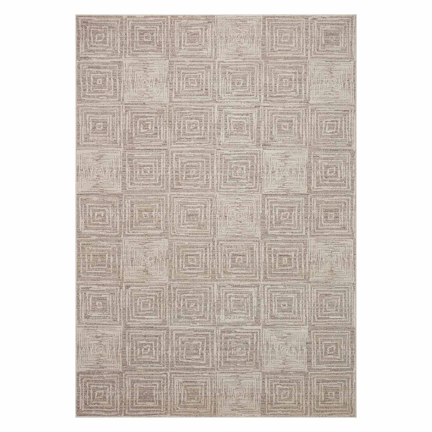Loloi Darby Beige/Gray Power Loomed Rug