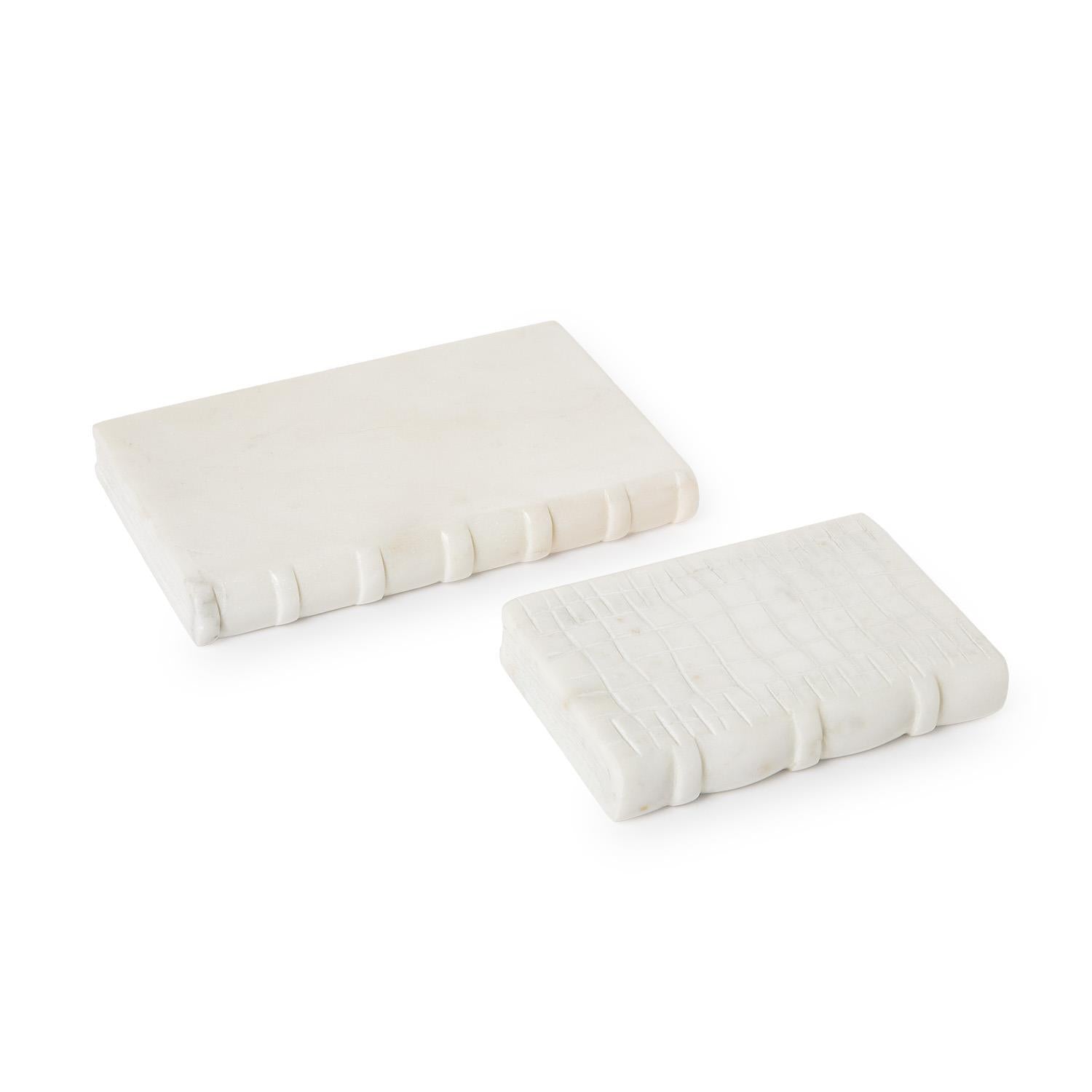 Marble Book Set of 2