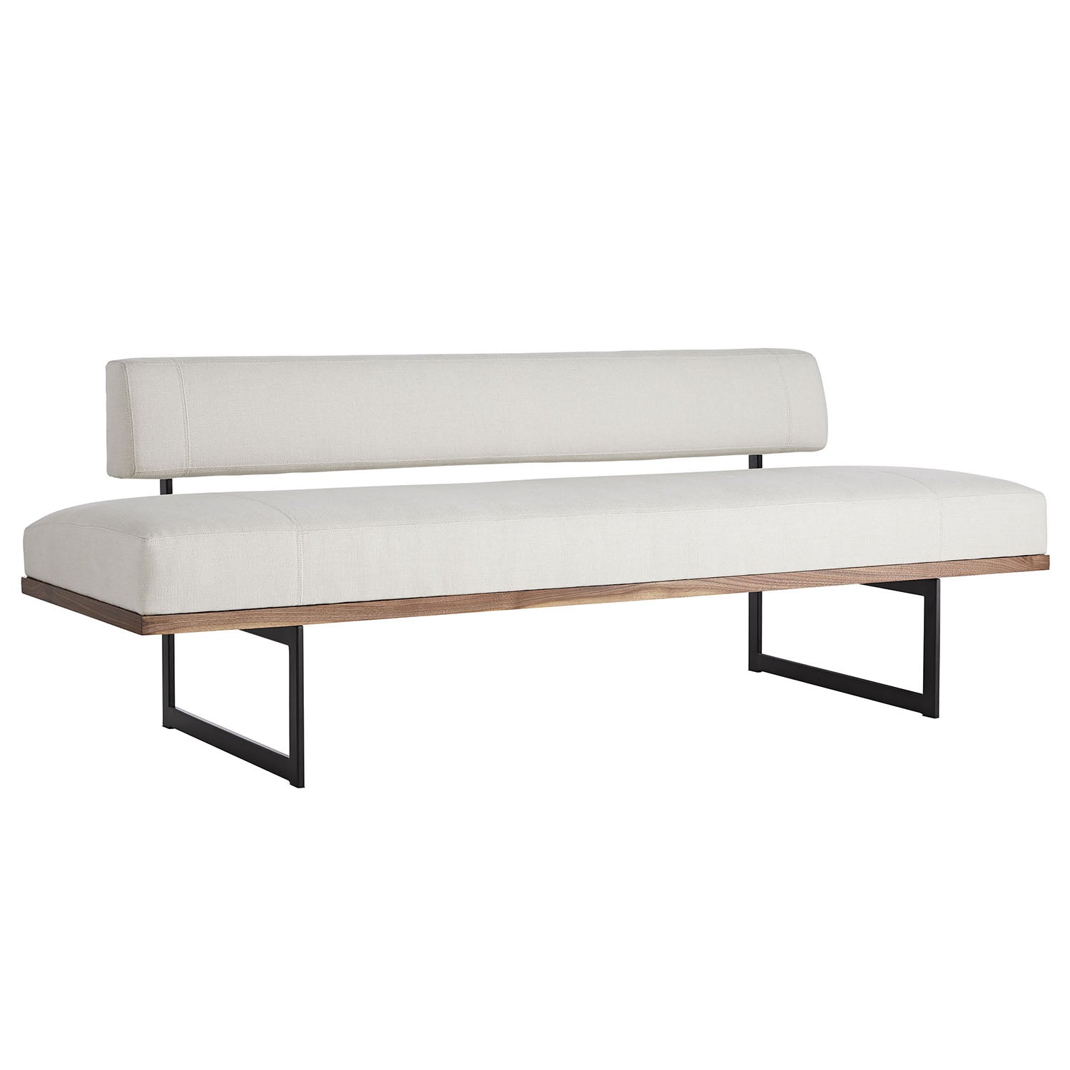 Arteriors Tuck Bone Linen Bench