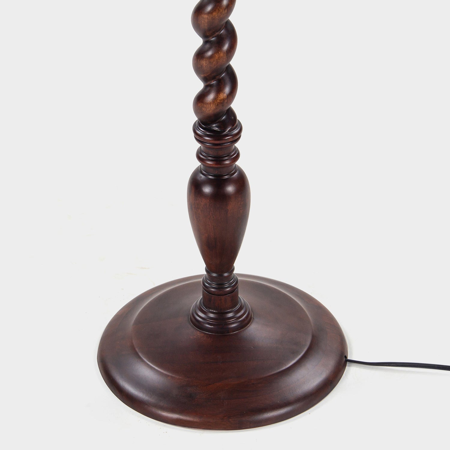 Union Home Twist Solid Wood Table Lamp