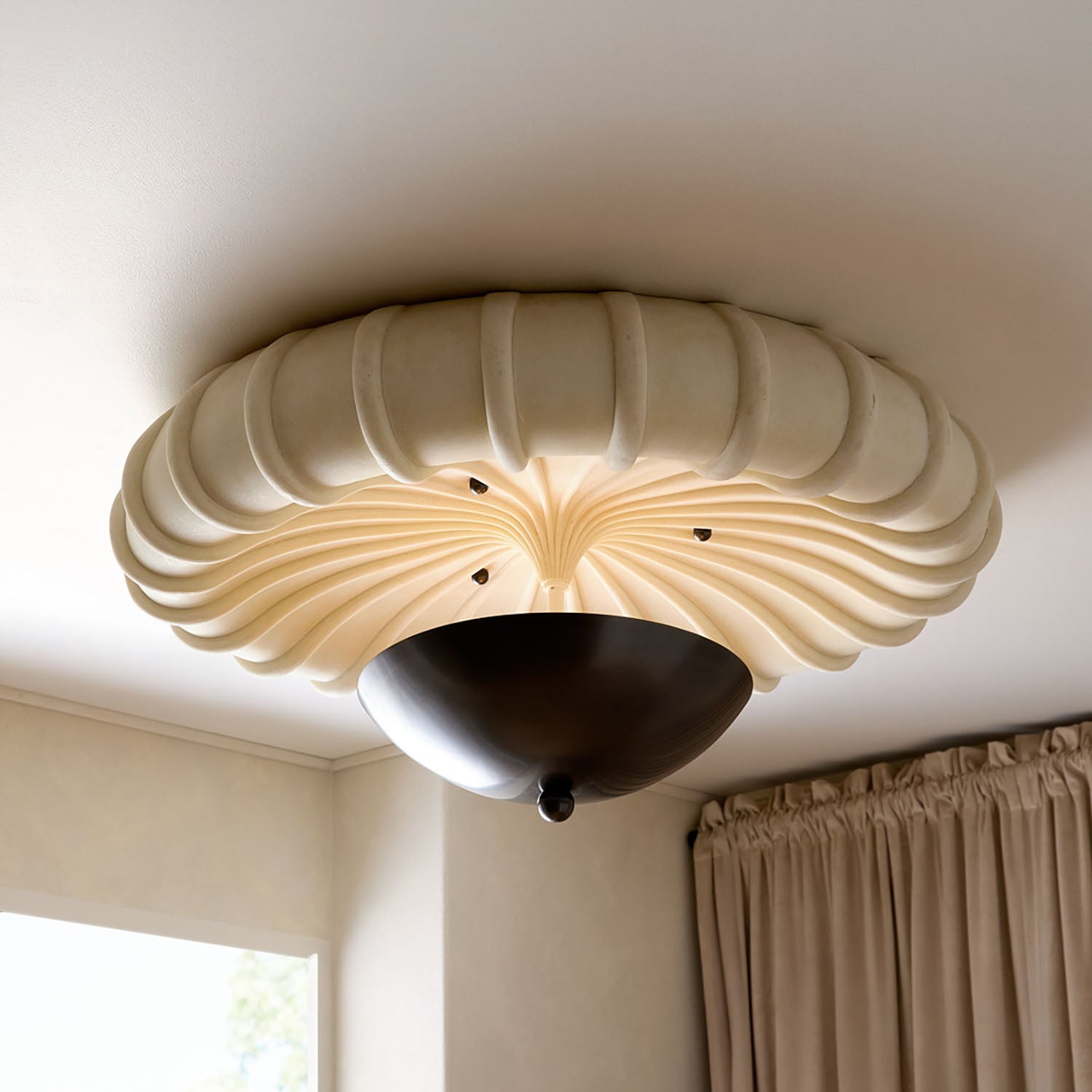 Arteriors Camella Bronze Flush Mount