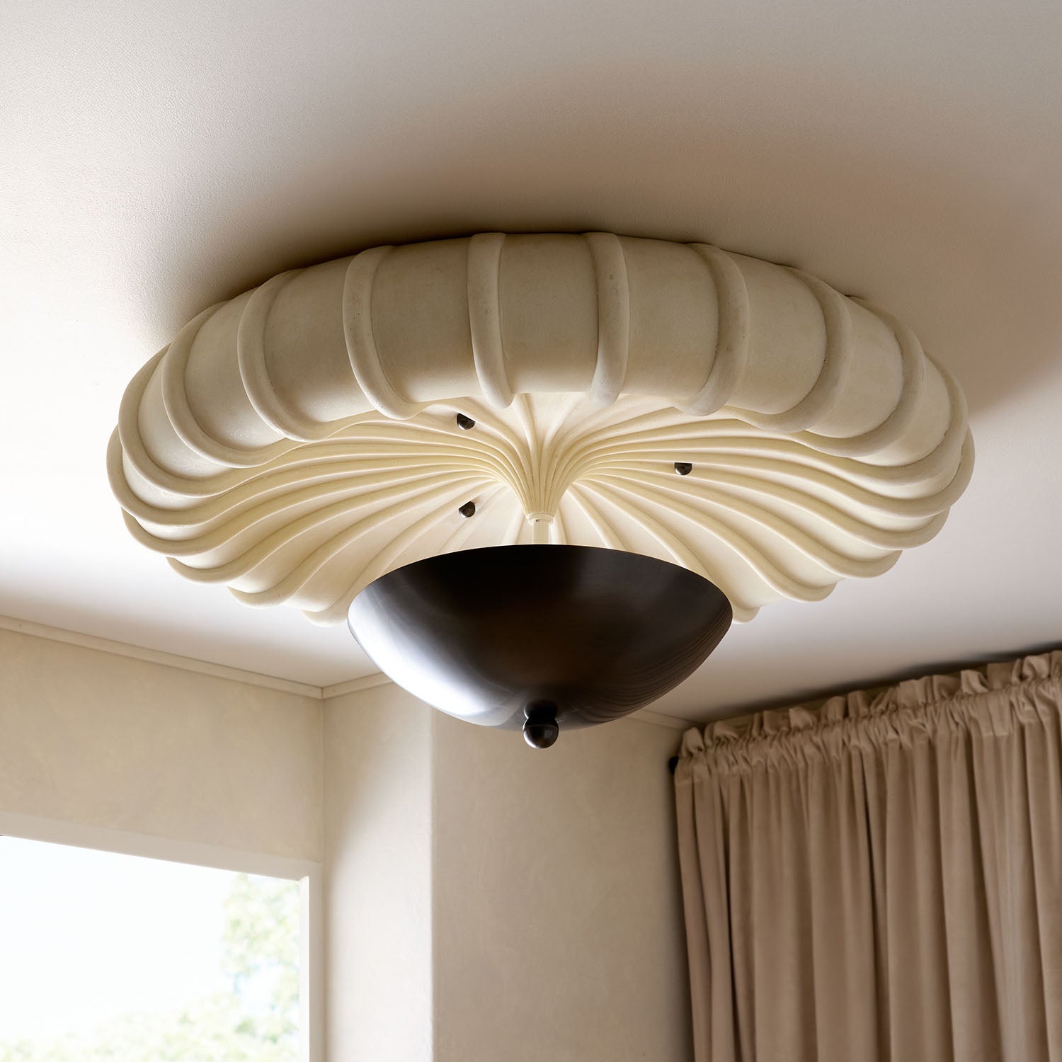 Arteriors Camella Bronze Flush Mount