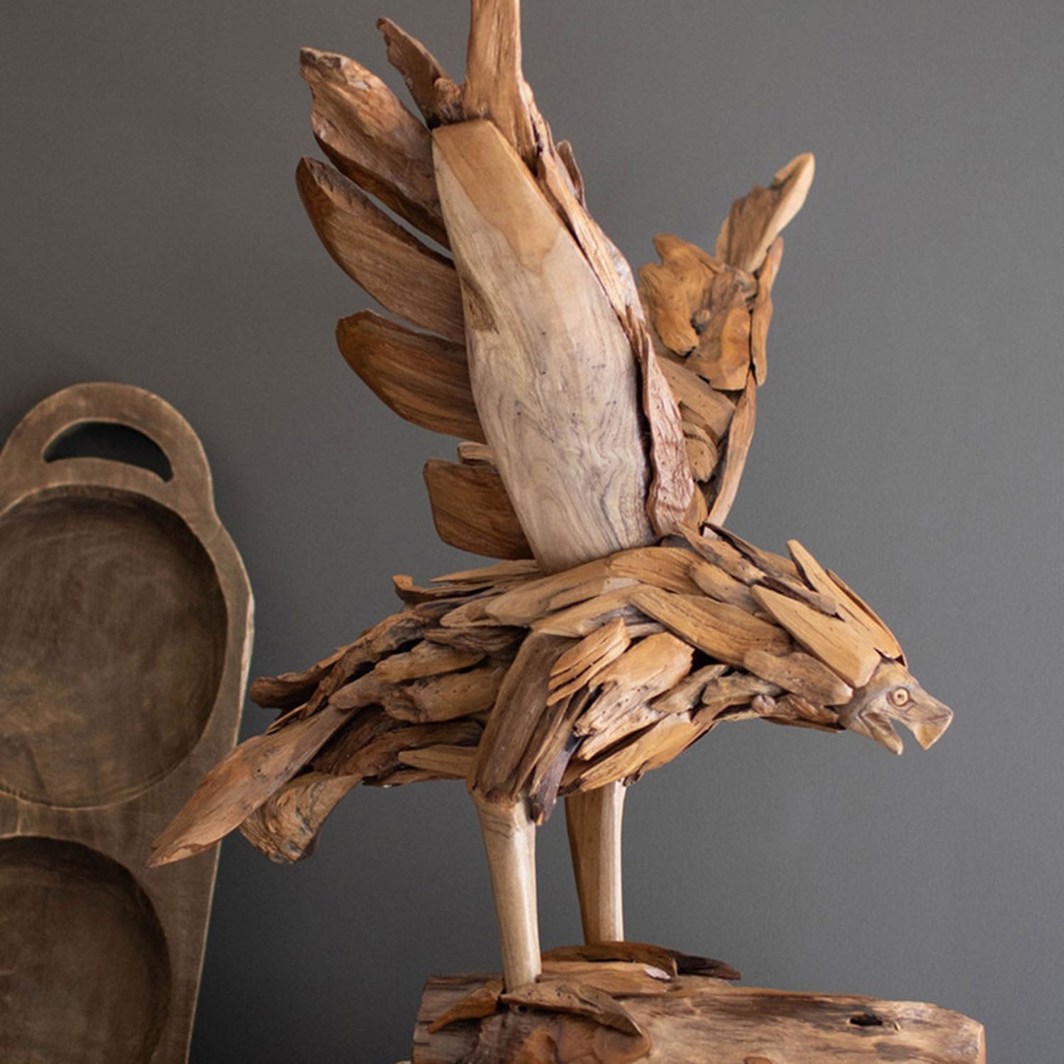 Teakwood Flying Eagle