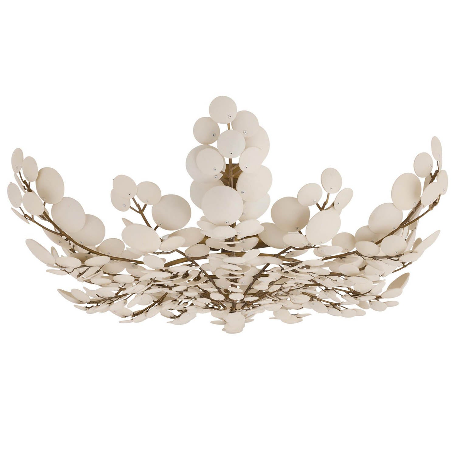 Arteriors Bilal Ivory Flush Mount