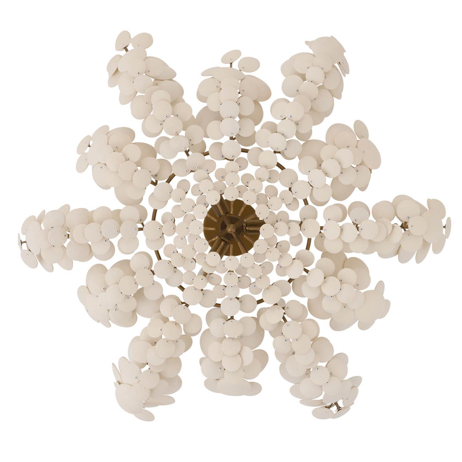 Arteriors Bilal Ivory Flush Mount